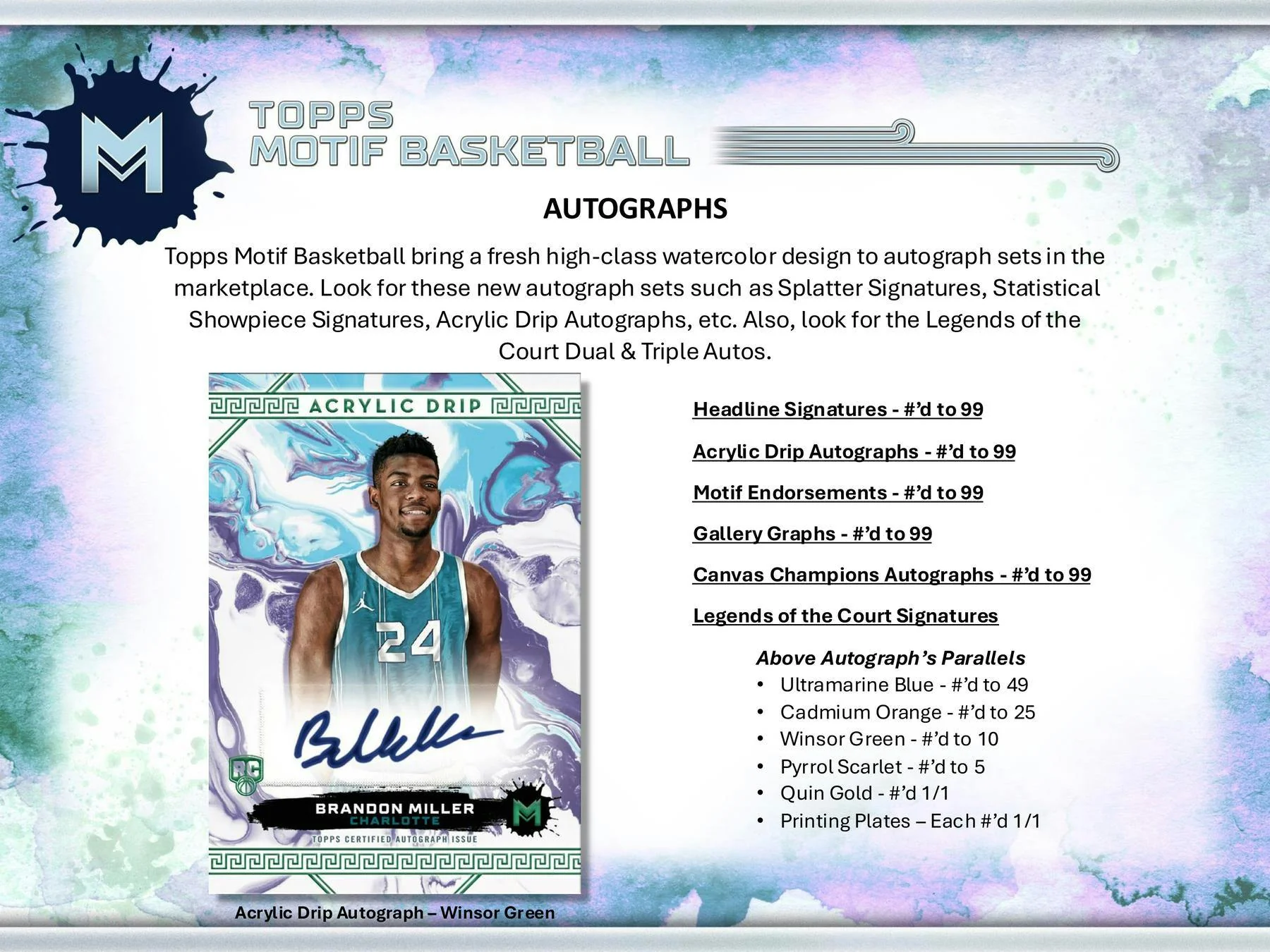 2023-24 Topps Motif Basketball Hobby Box - Image 5