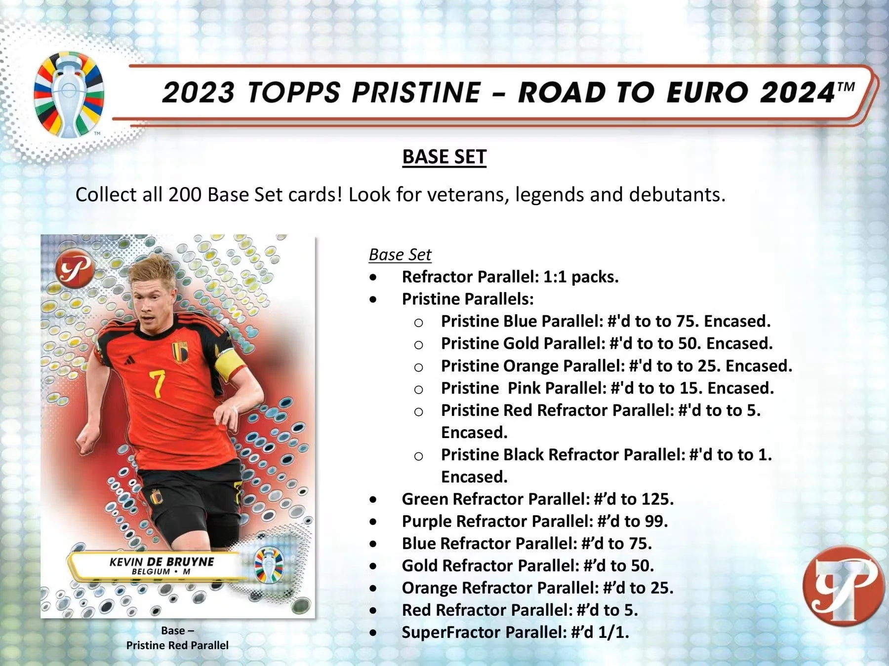 2023-24 Topps Pristine Road to Euros Soccer Hobby Box - Image 4