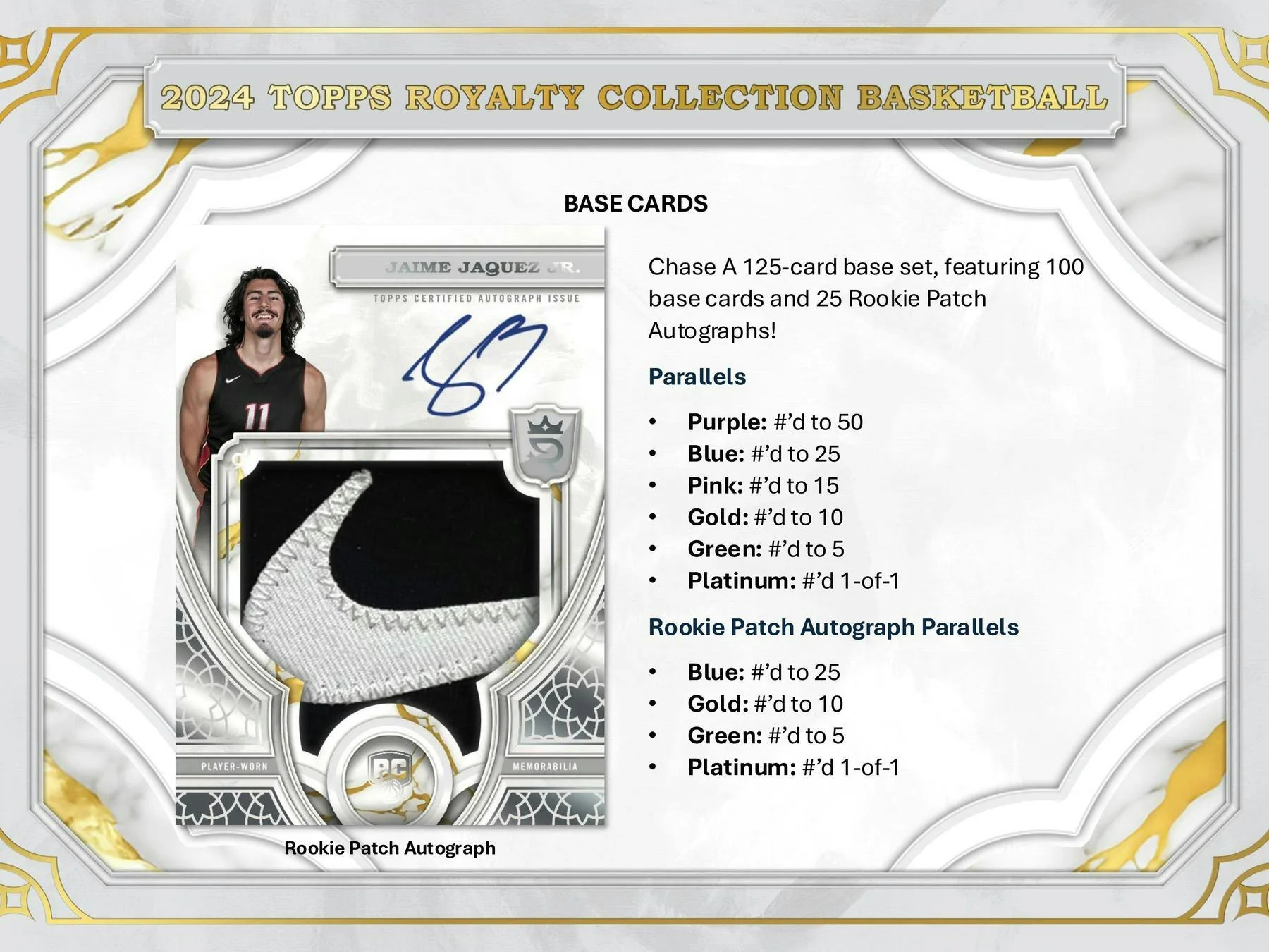 2023-24 Topps Royalty Basketball Hobby Box | Columbia Sports Cards - Image 5