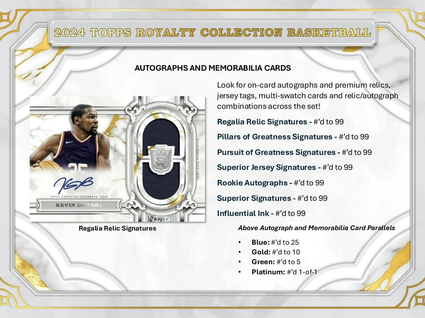 2023-24 Topps Royalty Basketball Hobby Box | Columbia Sports Cards - Image 6