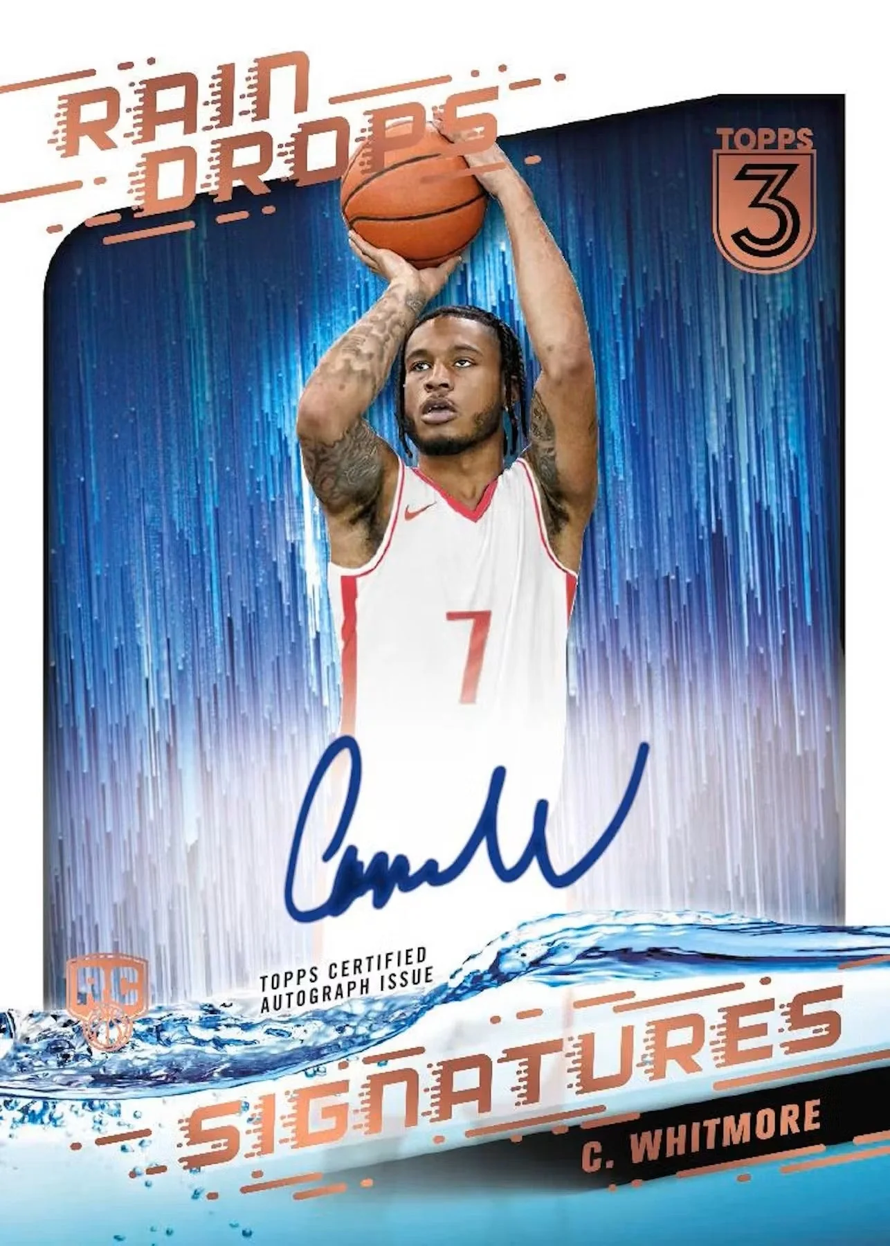 2023-24 Topps Three Basketball Hobby Box - Image 10
