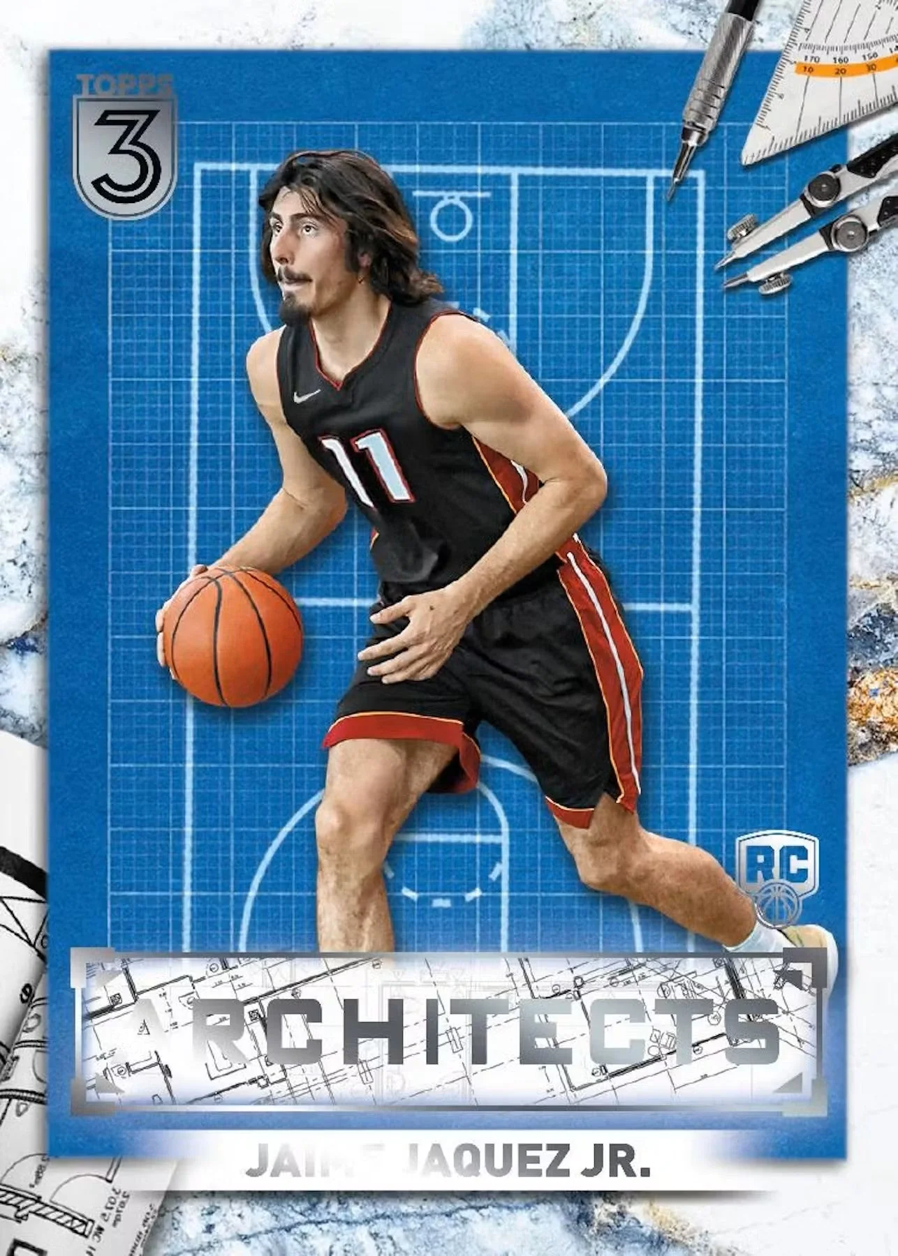 2023-24 Topps Three Basketball Hobby Box - Image 12
