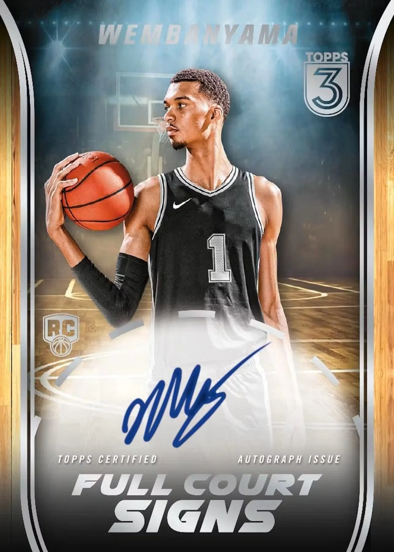 2023-24 Topps Three Basketball Hobby Box - Image 9