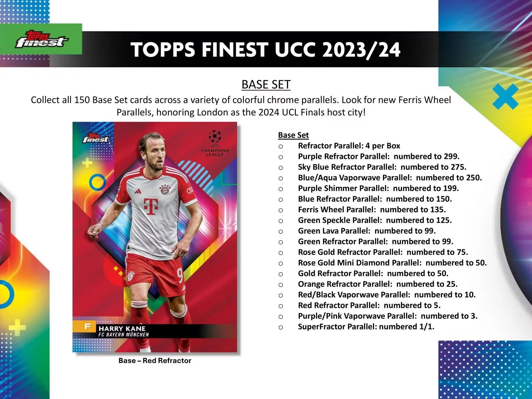 2023-24 Topps UEFA Club Competitions Finest Soccer Hobby Box - Image 3
