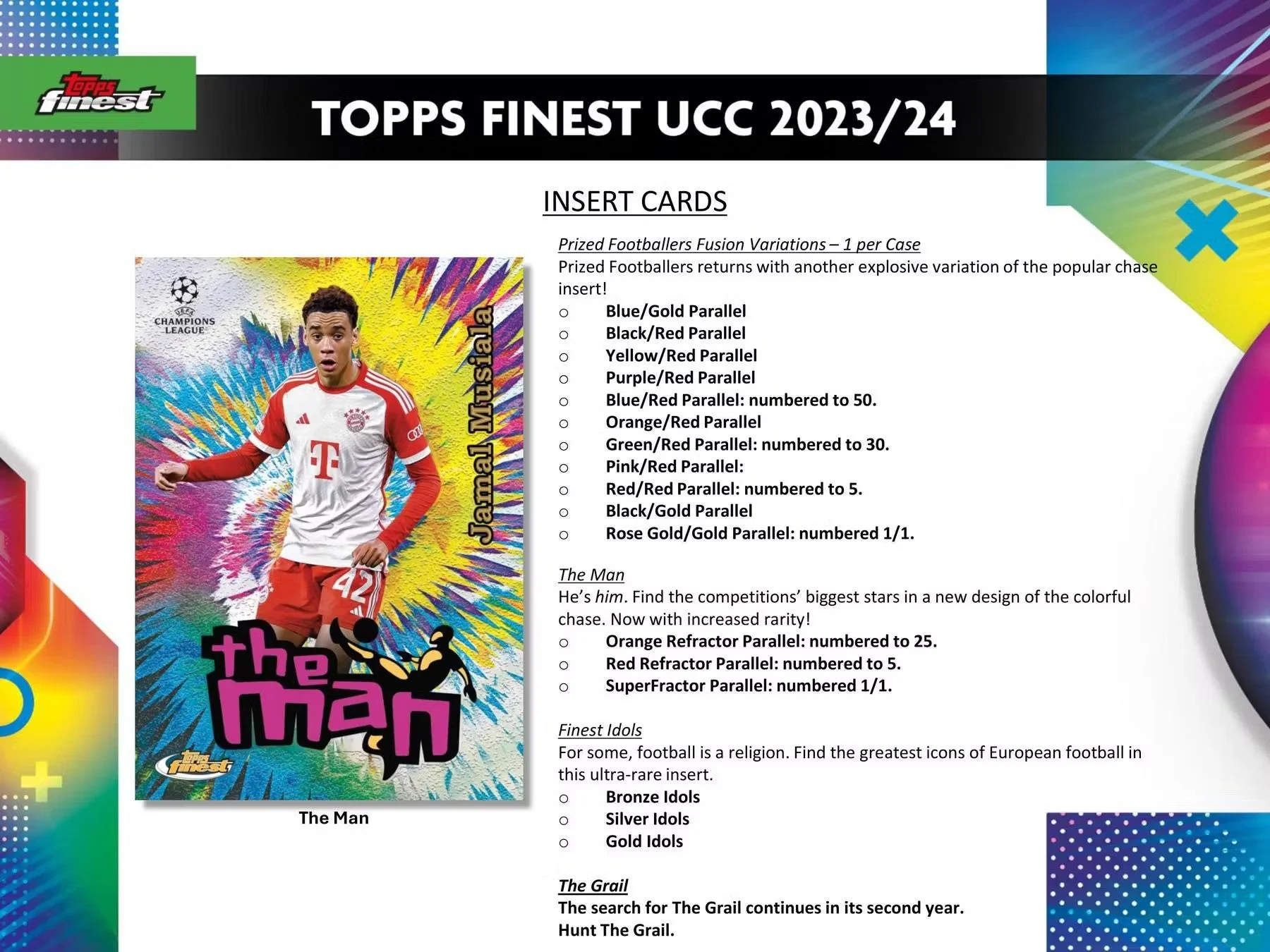 2023-24 Topps UEFA Club Competitions Finest Soccer Hobby Box - Image 6