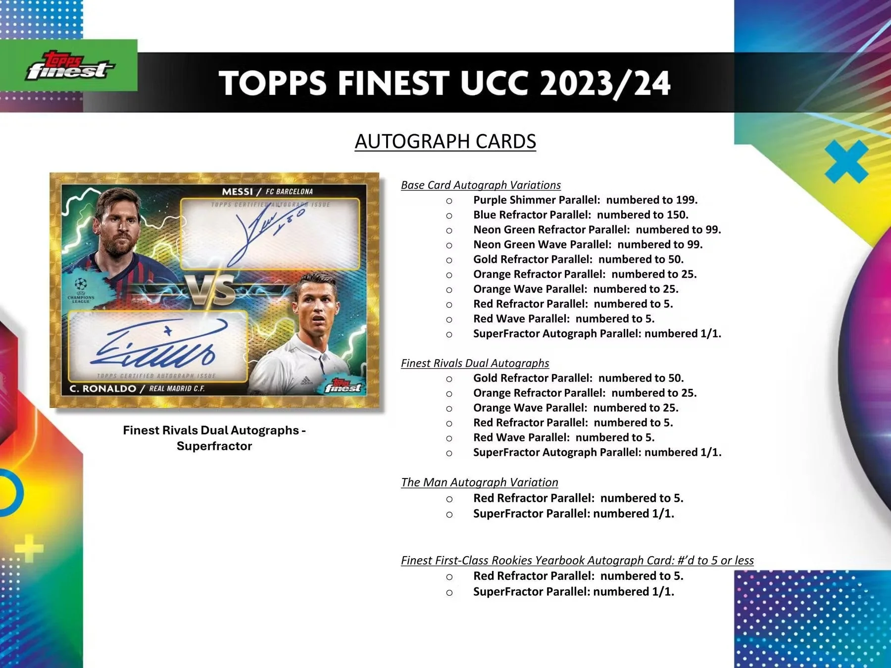 2023-24 Topps UEFA Club Competitions Finest Soccer Hobby Box - Image 7