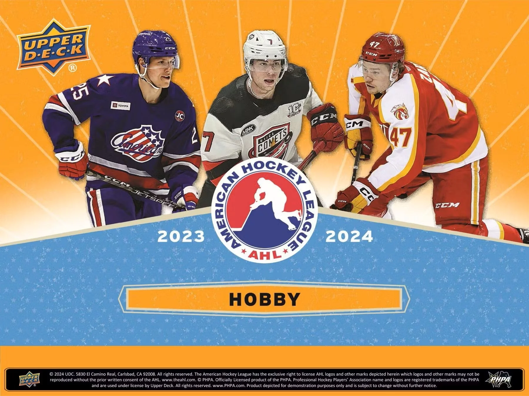 2023/24 Upper Deck AHL Hockey Hobby Box - Image 2
