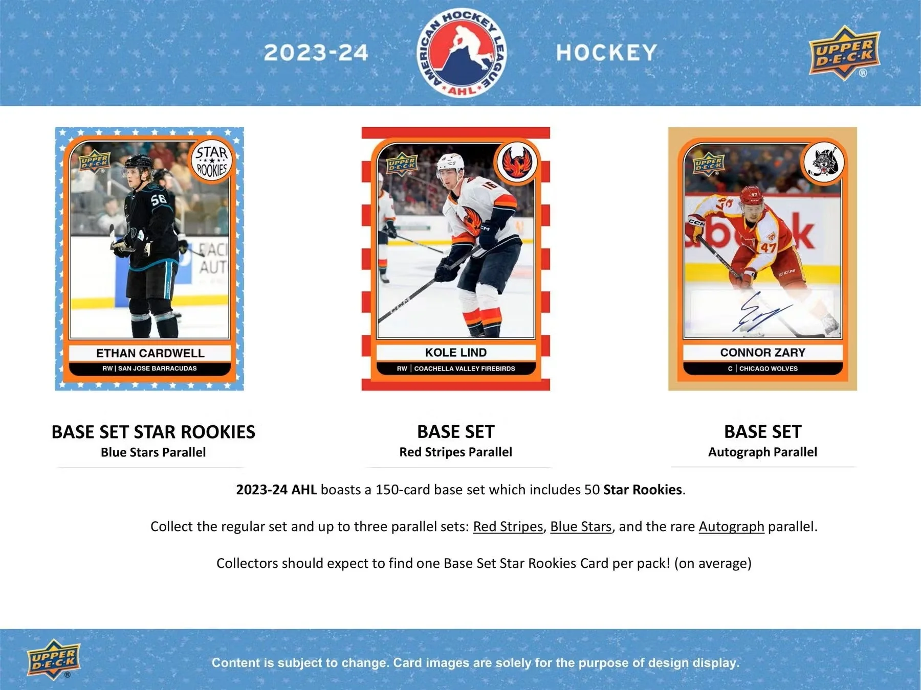 2023/24 Upper Deck AHL Hockey Hobby Box - Image 3
