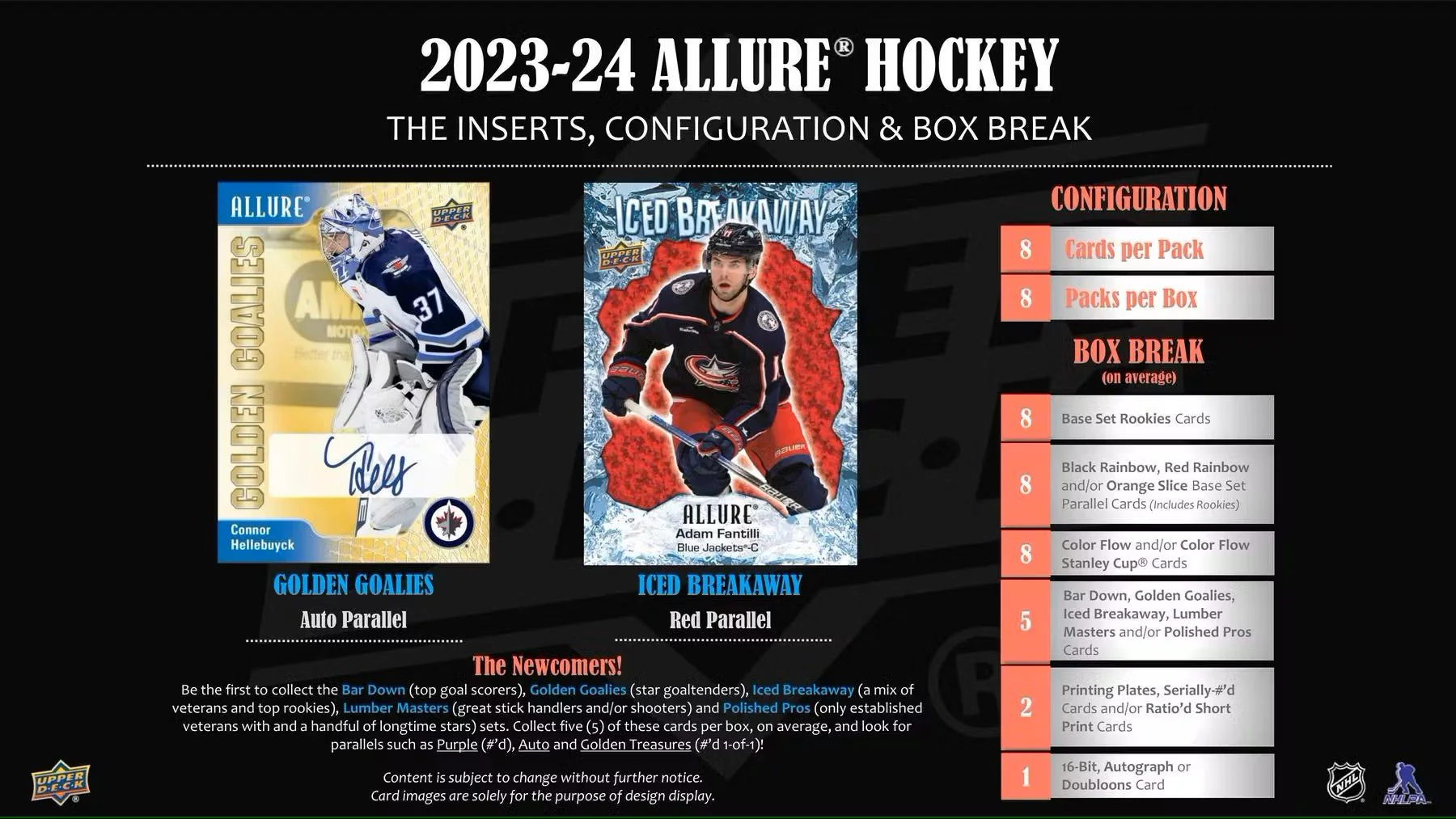 2023/24 Upper Deck Allure Hockey Hobby Box | Columbia Sports Cards - Image 7