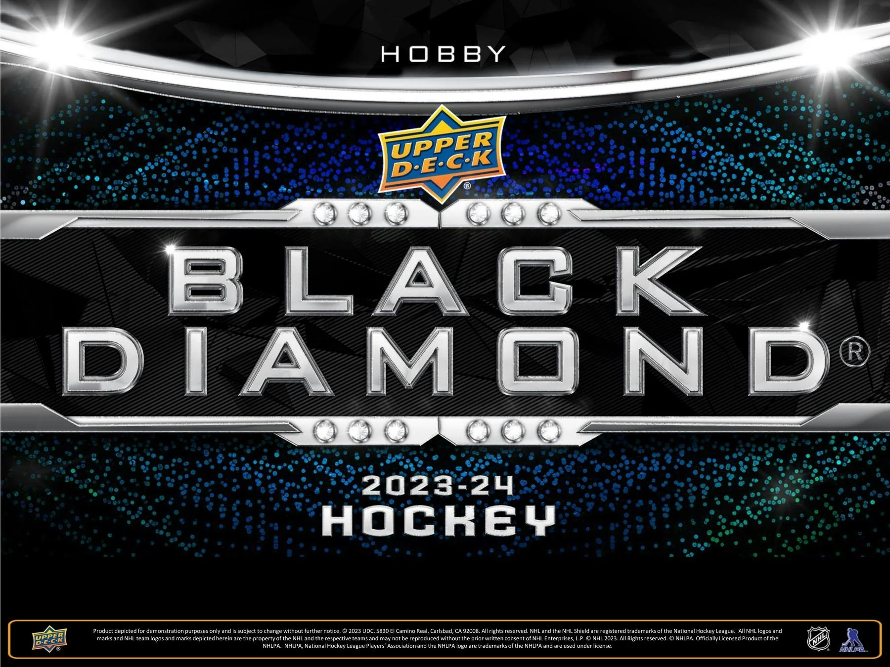 2023-24 Upper Deck Black Diamond Hockey Hobby Box - Image 3