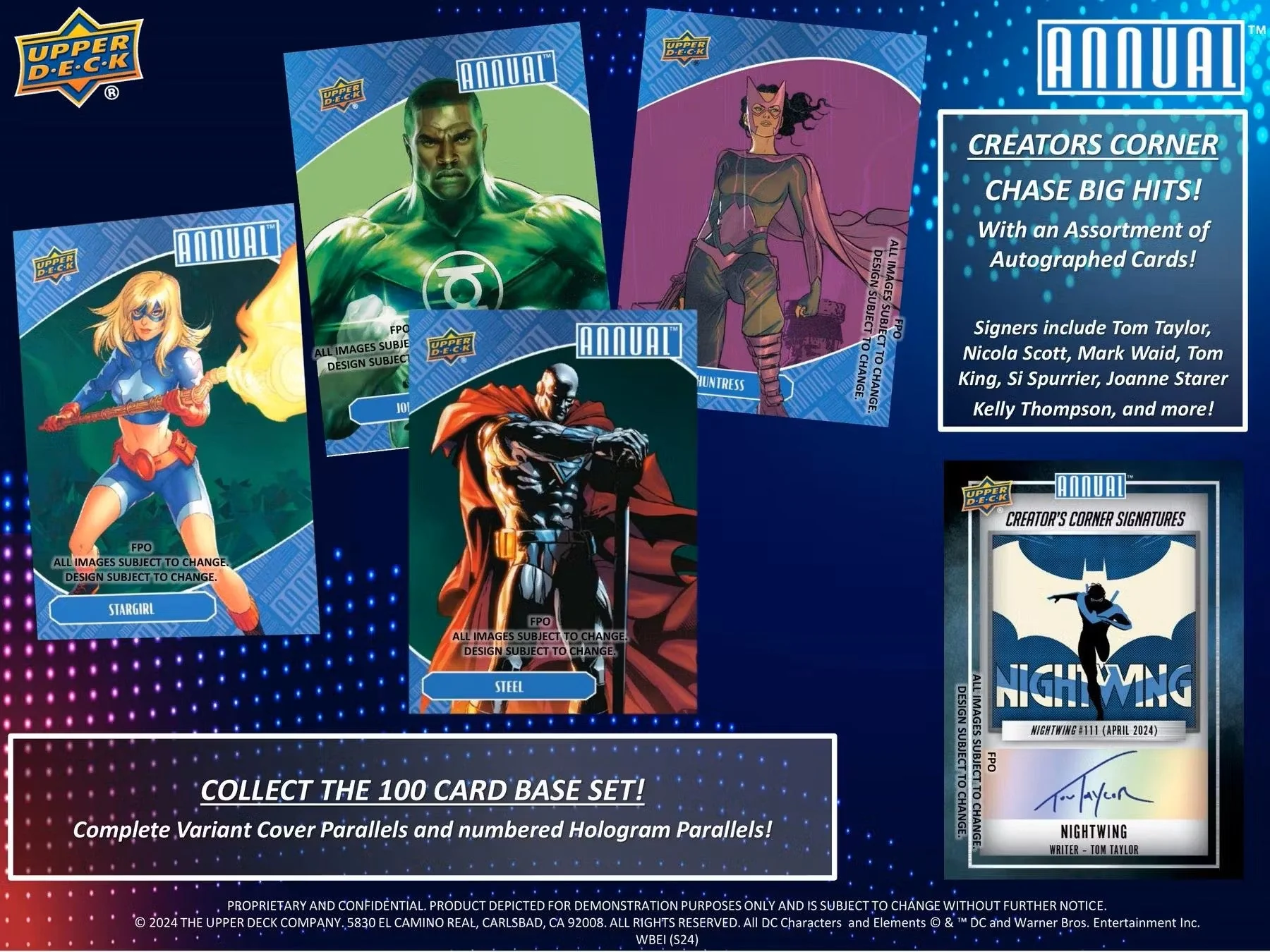2023/24 Upper Deck DC Annual Hobby Box | Columbia Sports Cards - Image 5