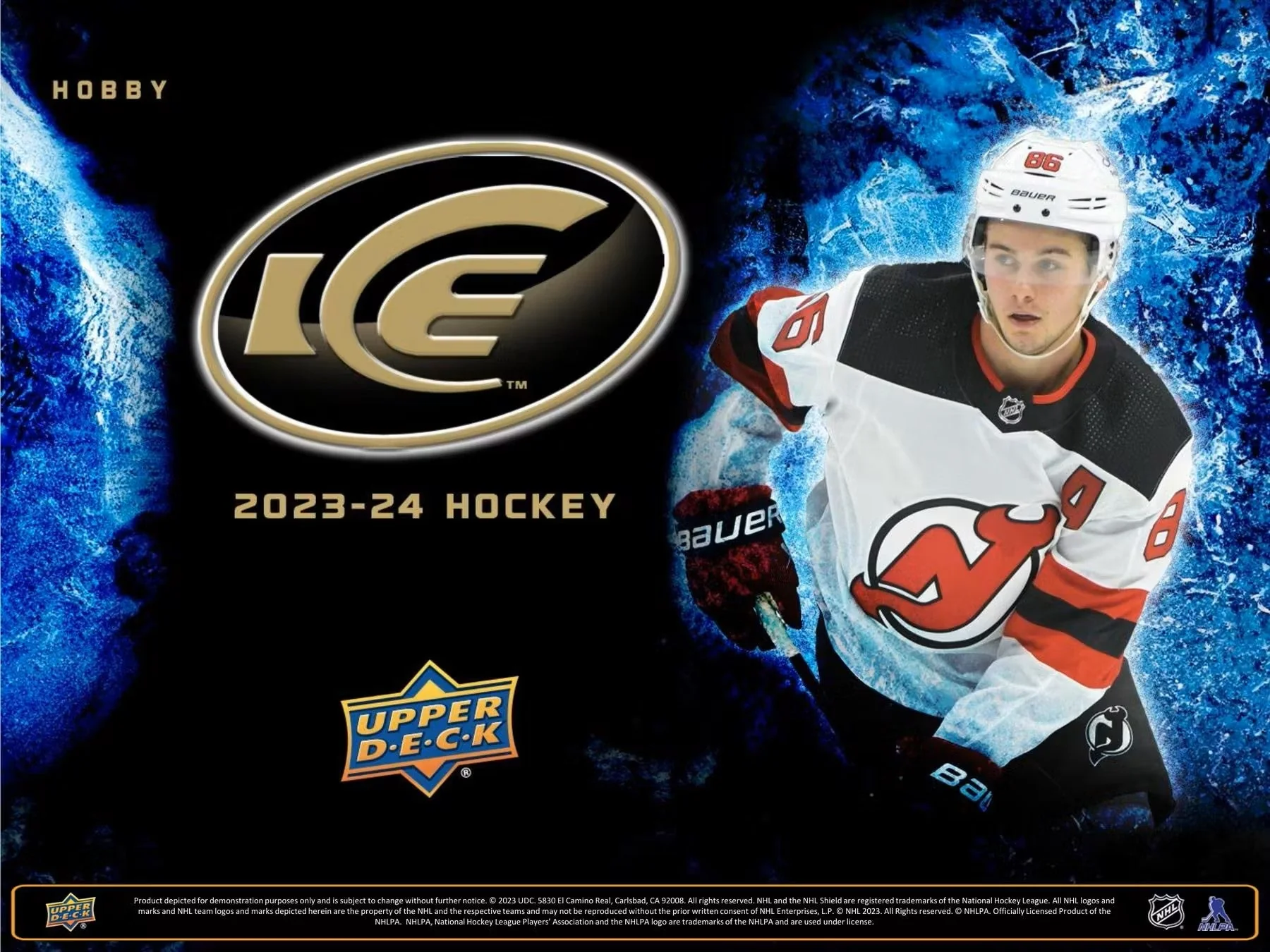 2023/24 Upper Deck Ice Hockey Hobby Box - Image 3