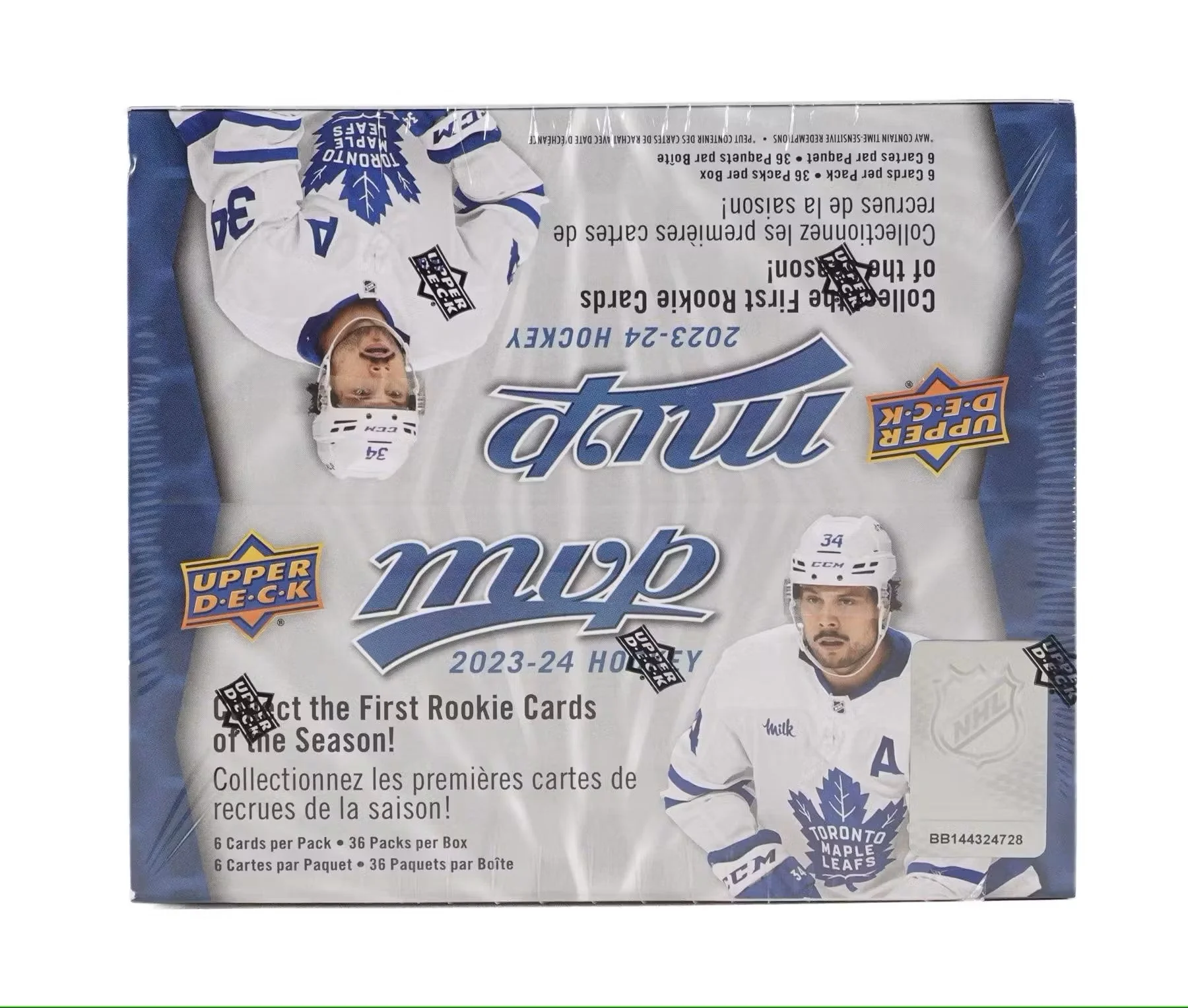 2023/24 Upper Deck MVP Hockey Retail 36-Pack Box | Columbia Sports Cards