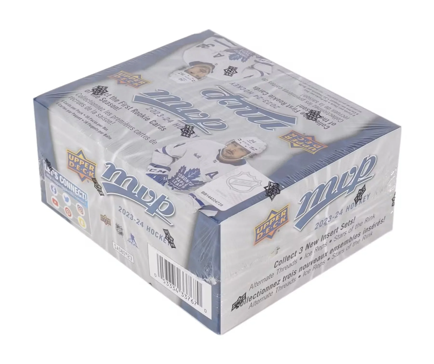 2023/24 Upper Deck MVP Hockey Retail 36-Pack Box | Columbia Sports Cards - Image 2