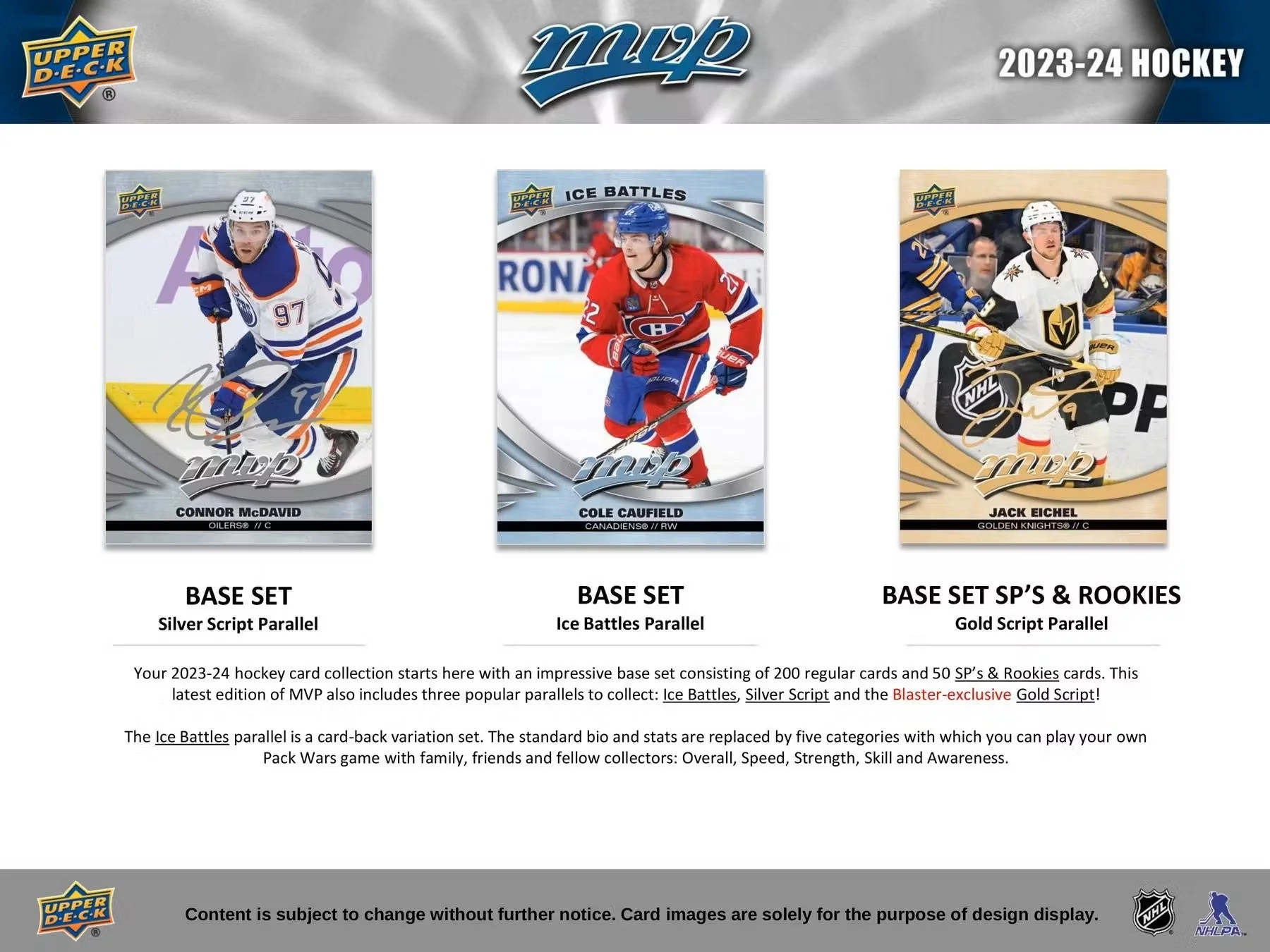2023/24 Upper Deck MVP Hockey Retail 36-Pack Box | Columbia Sports Cards - Image 4