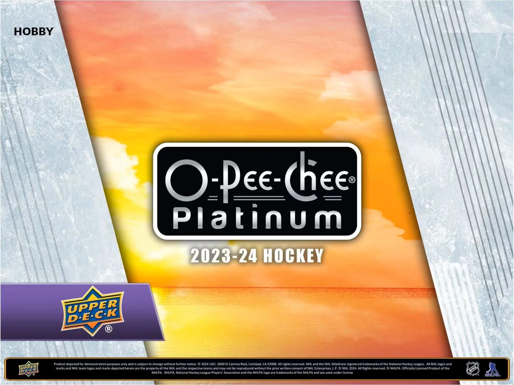 2023-24 Upper Deck O-Pee-Chee Platinum Hockey Hobby Box - Image 3