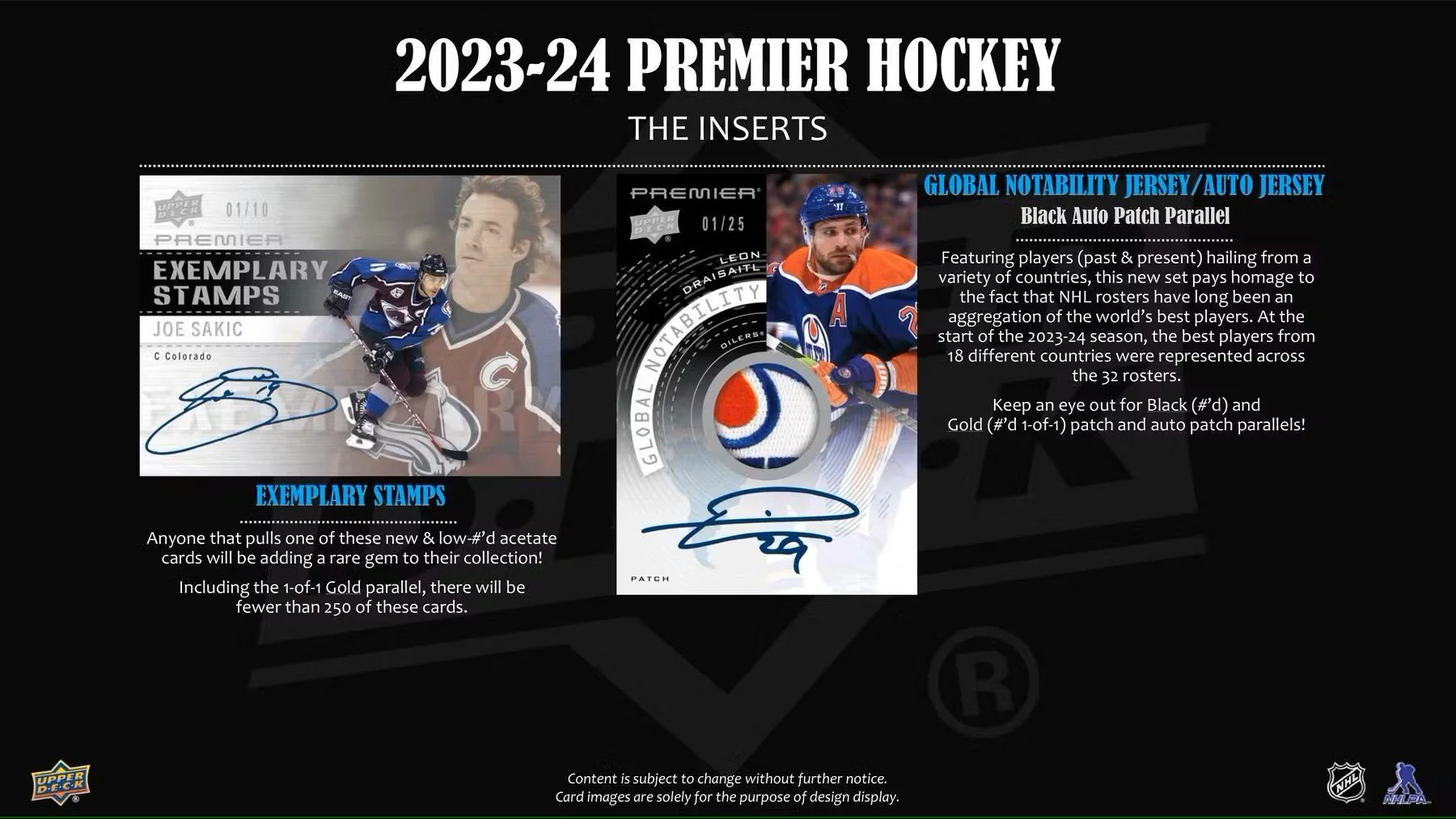 2023-24 Upper Deck Premier Hockey Hobby Box - Image 5