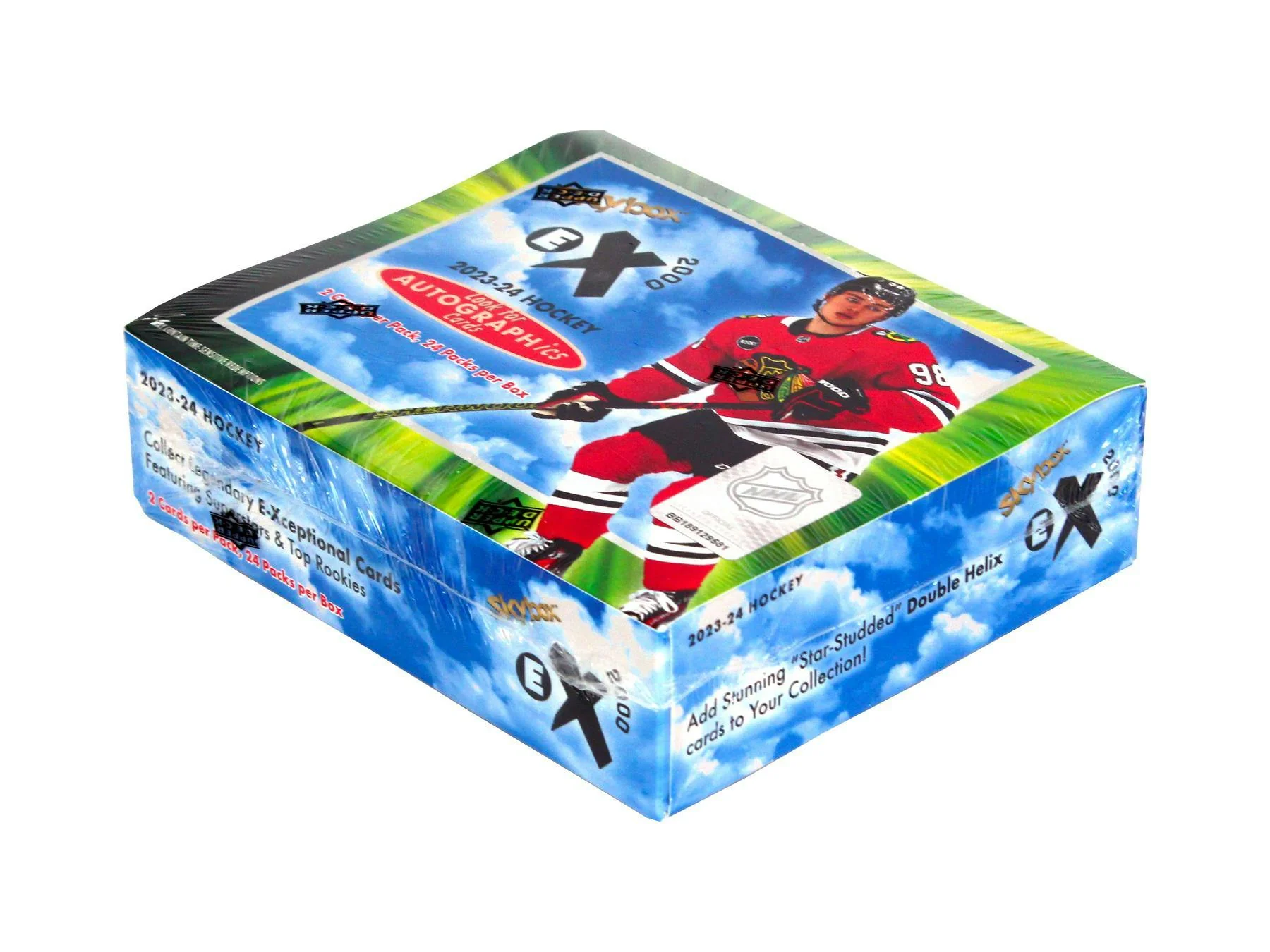 2023-24 Upper Deck Skybox E-X 2000 Hockey Hobby Box - Image 2