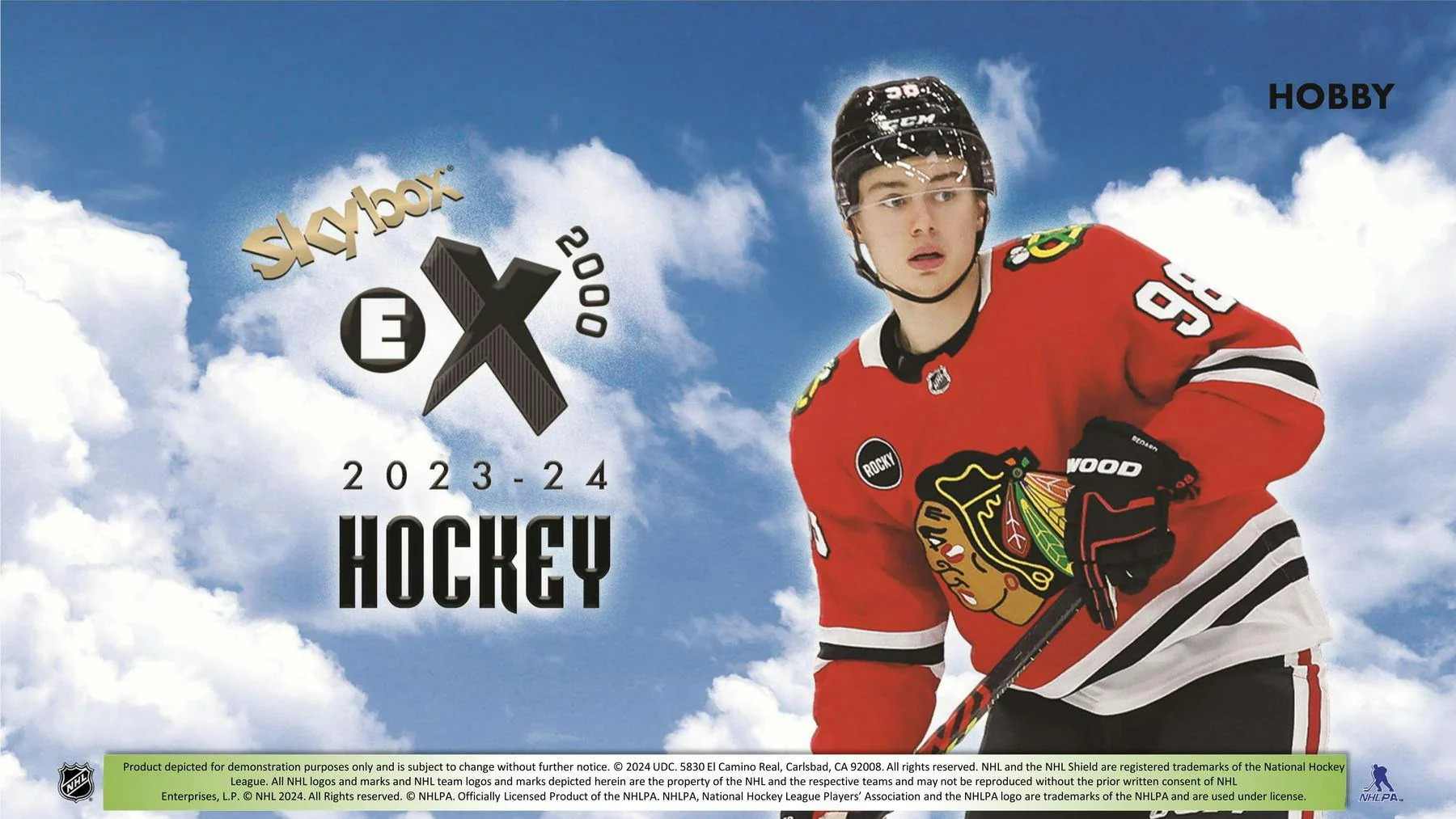 2023-24 Upper Deck Skybox E-X 2000 Hockey Hobby Box - Image 3