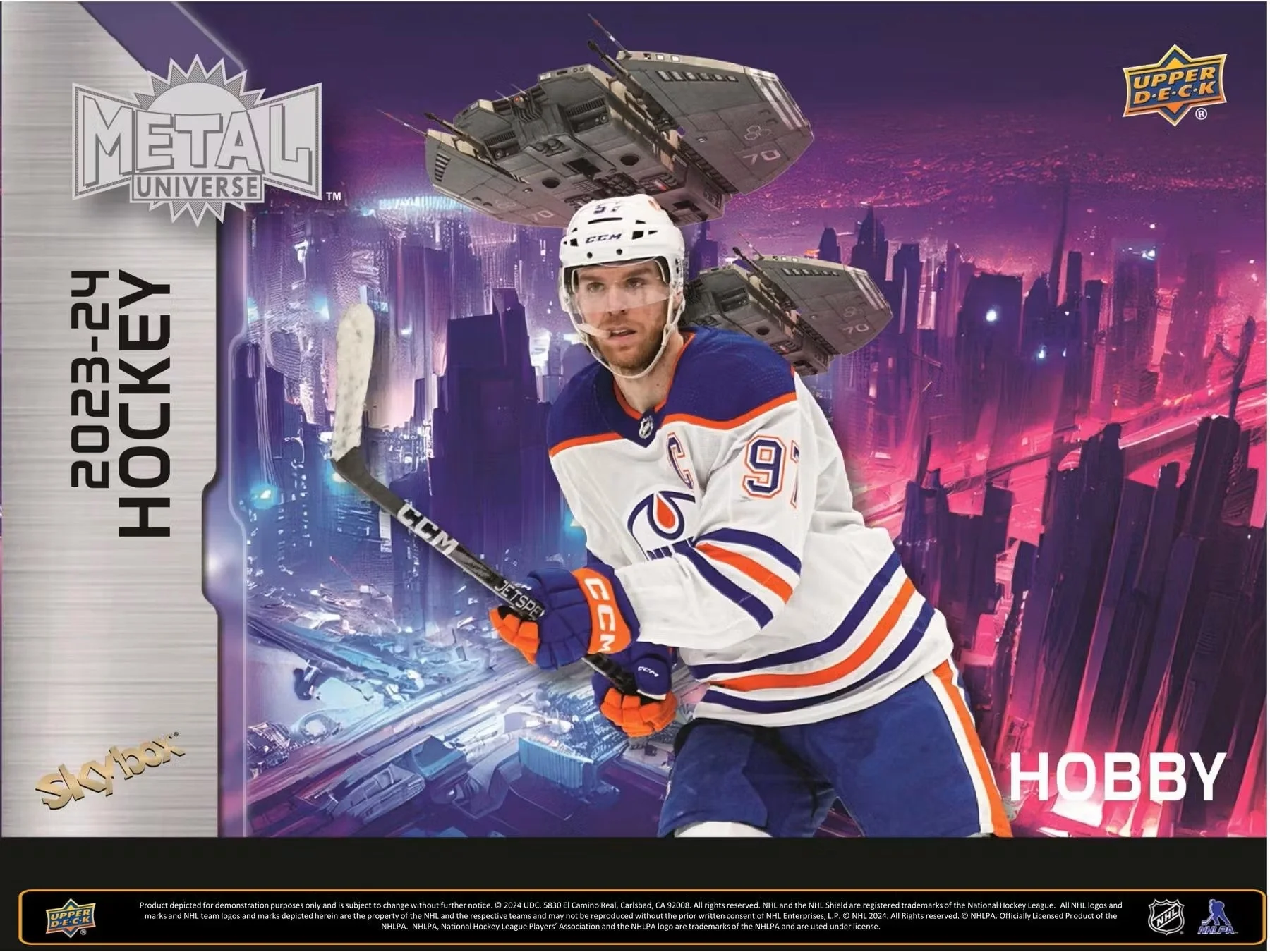 2023/24 Upper Deck Skybox Metal Universe Hockey Hobby Box | Columbia Sports Cards - Image 3