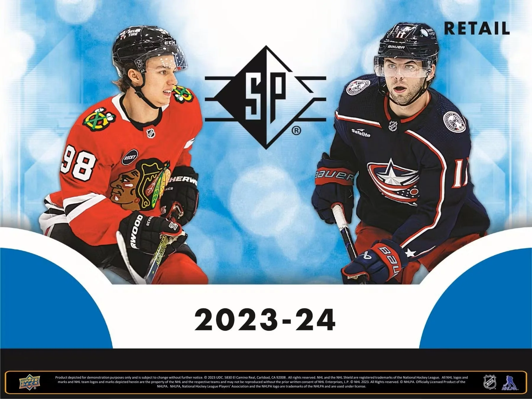 2023/24 Upper Deck SP Hockey 8-Pack Blaster Box - Image 6