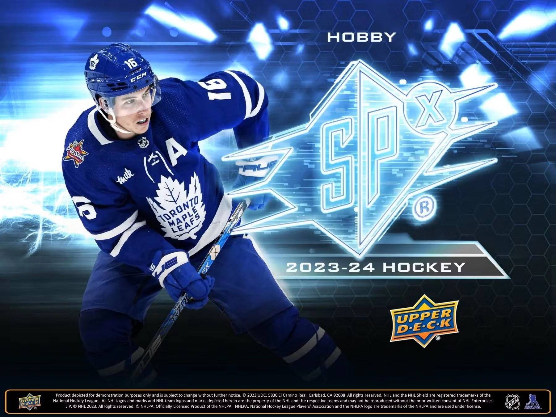 2023/24 Upper Deck SPx Hockey Hobby Box - Image 3
