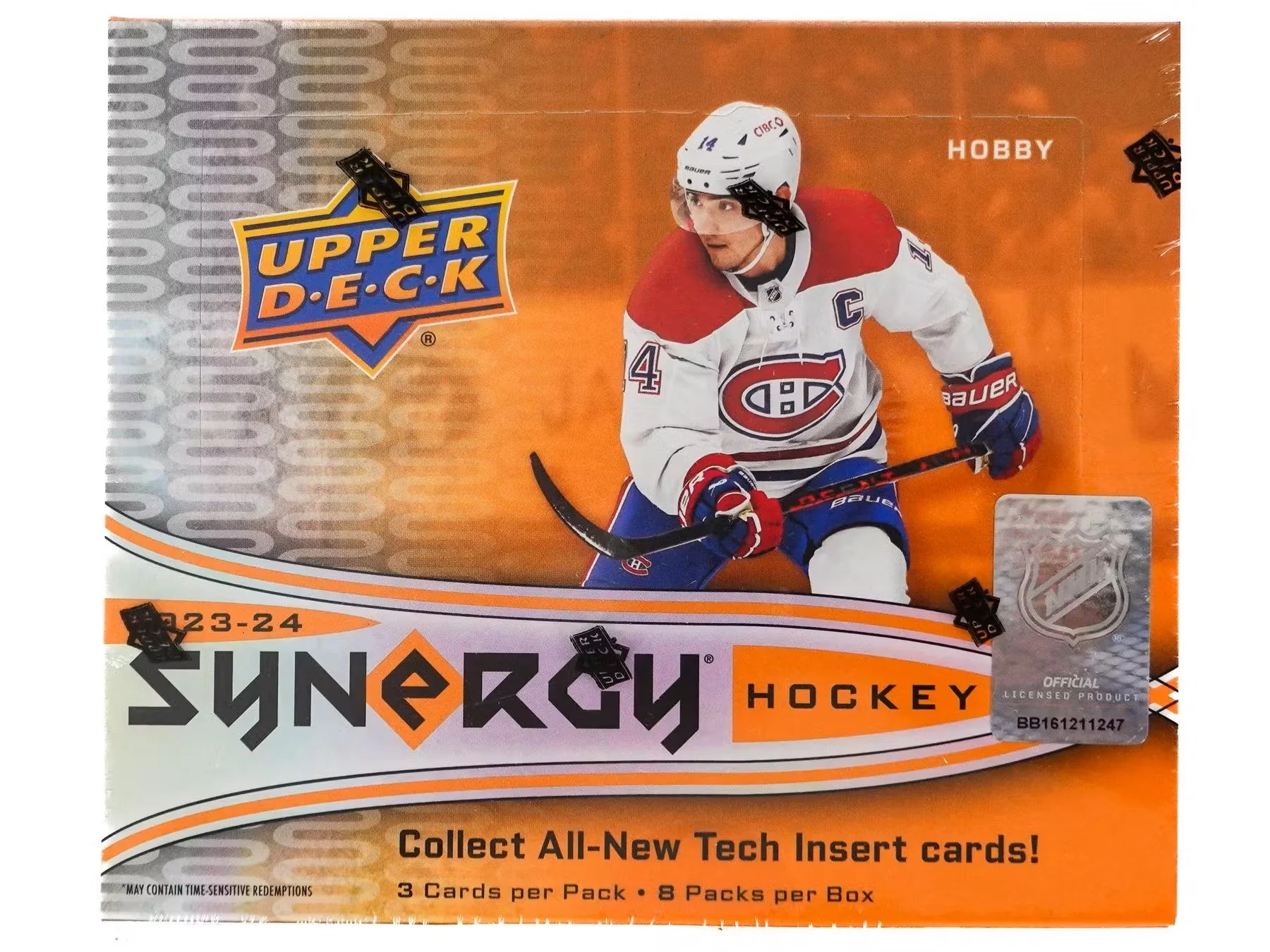 2023-24 Upper Deck Synergy Hockey Hobby Box | Columbia Sports Cards