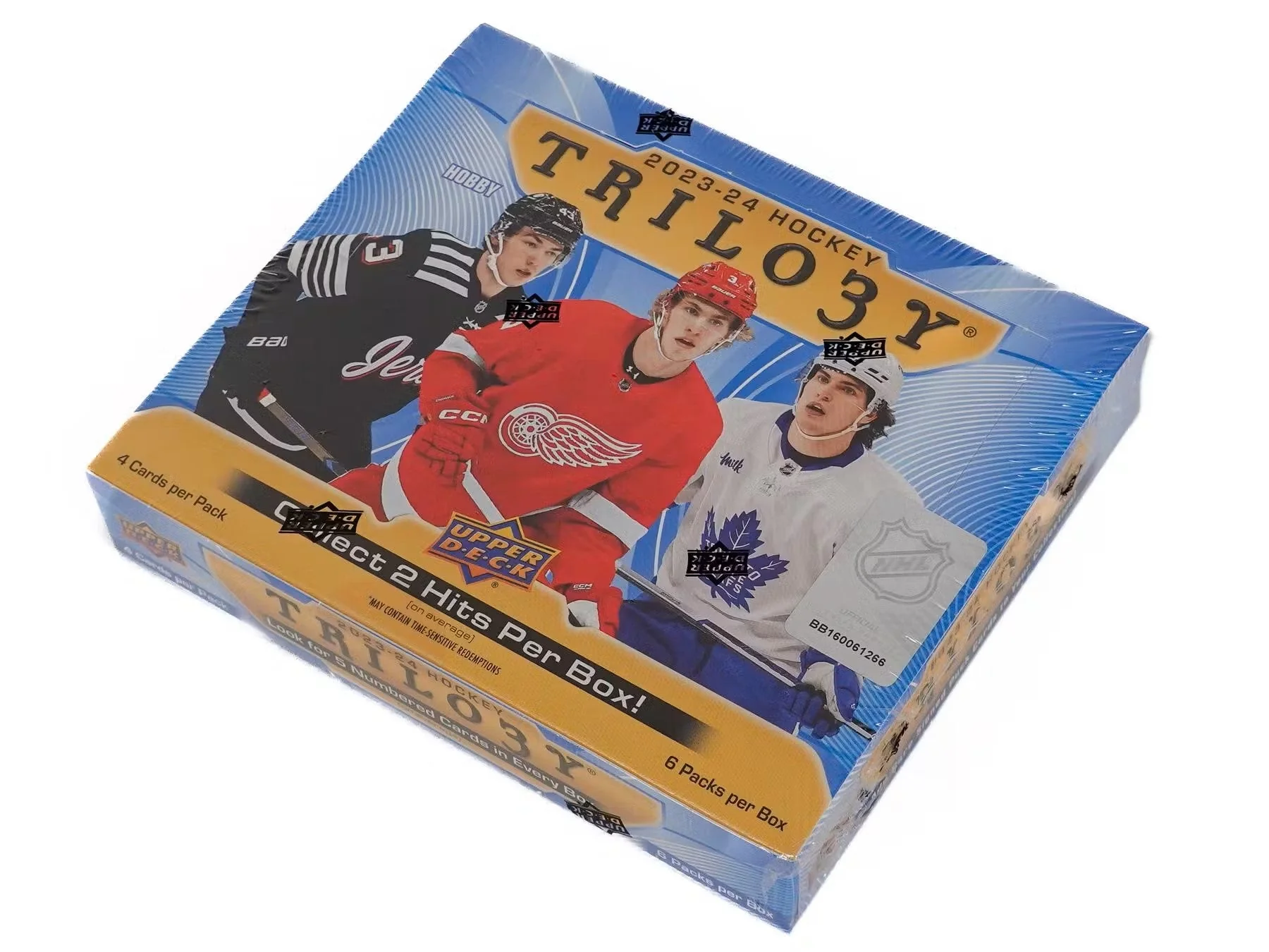 2023-24 Upper Deck Trilogy Hockey Hobby Box - Image 2