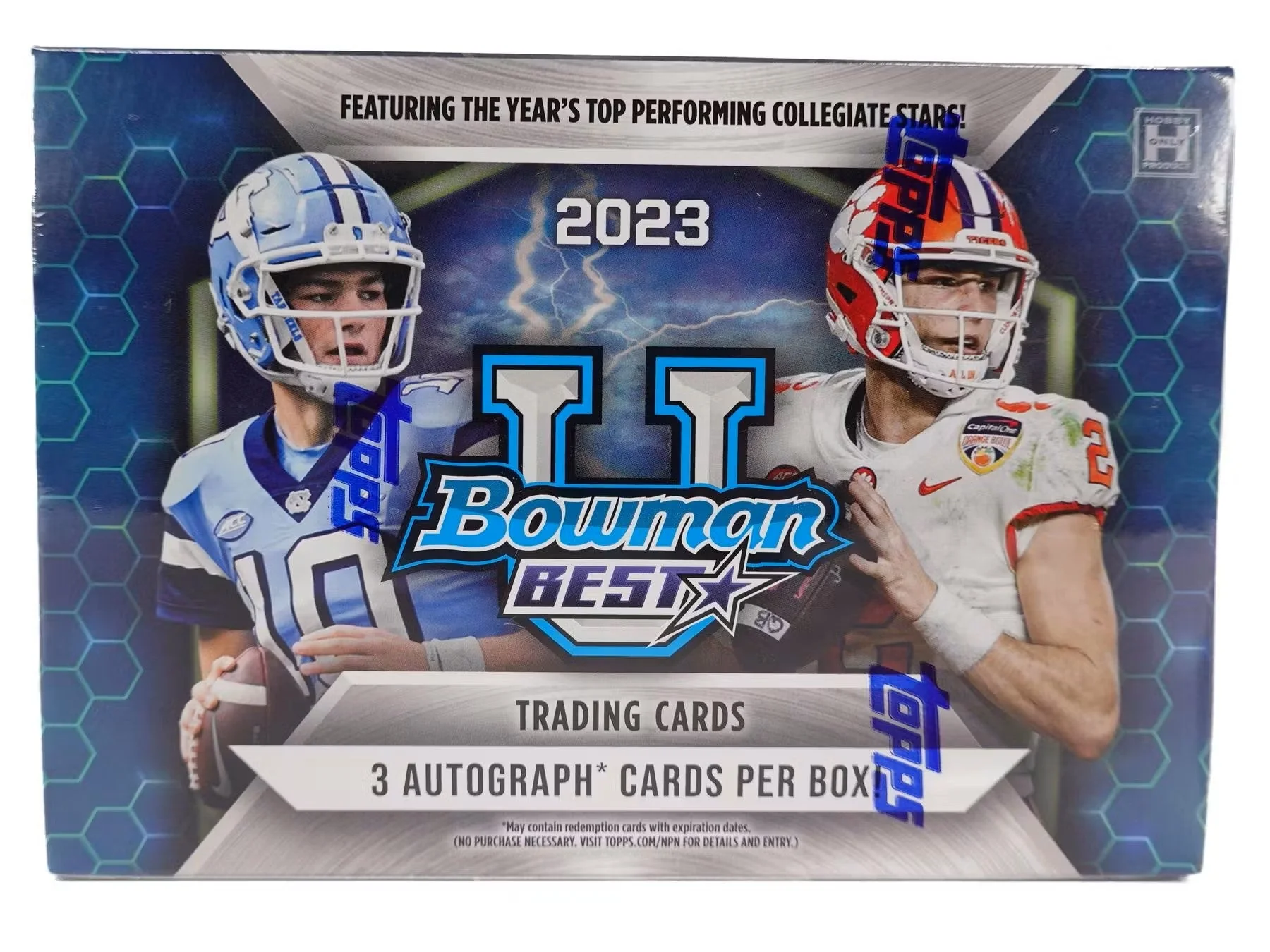 2023 Bowman University Best Football Breakers Delight Box