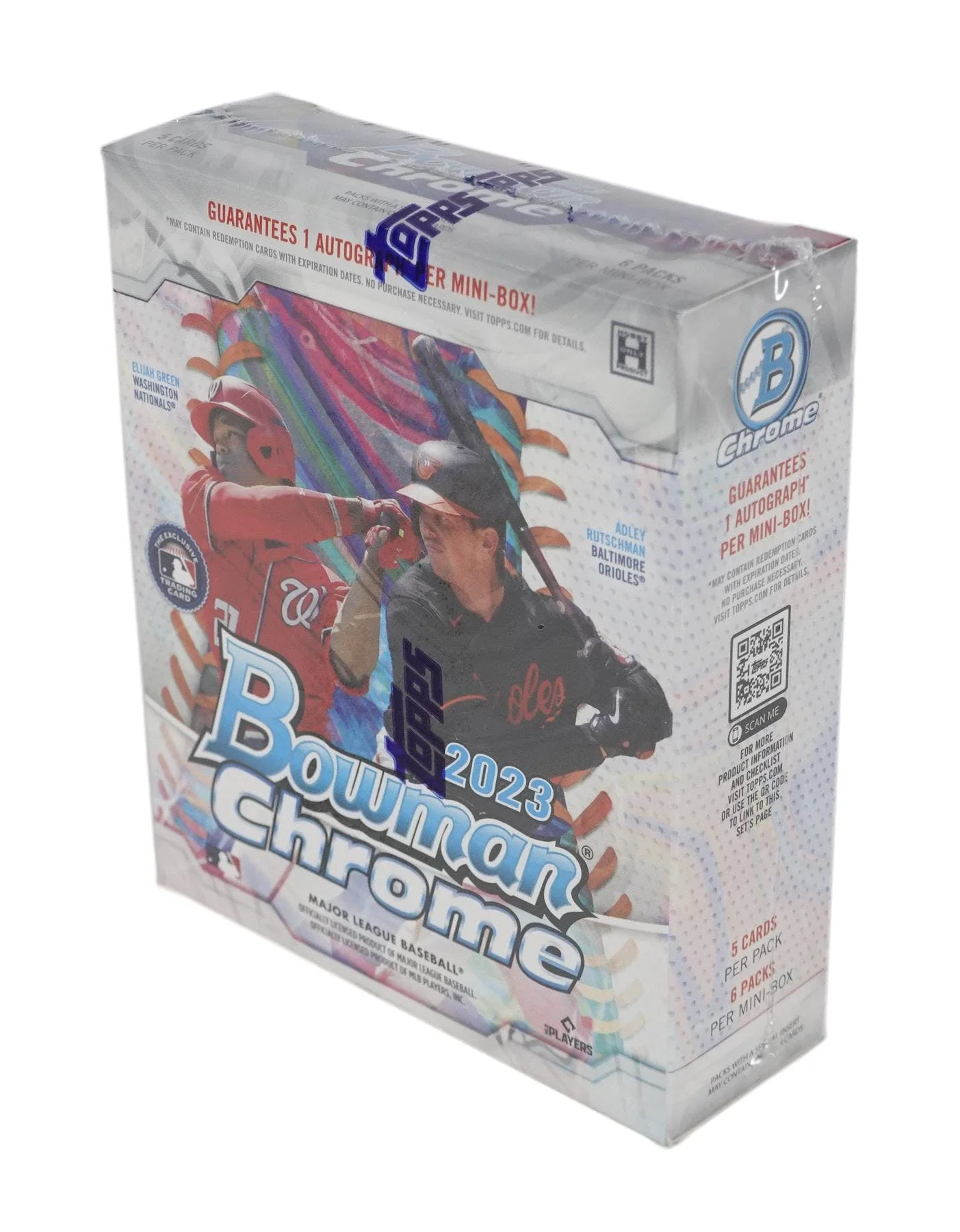 2023 Bowman Chrome Baseball Hobby Box - Image 4