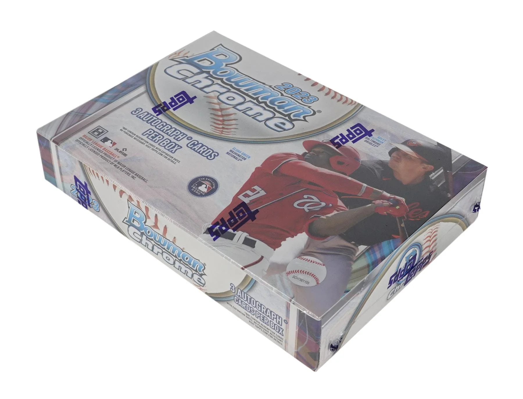 2023 Bowman Chrome Baseball HTA Choice Box - Image 2