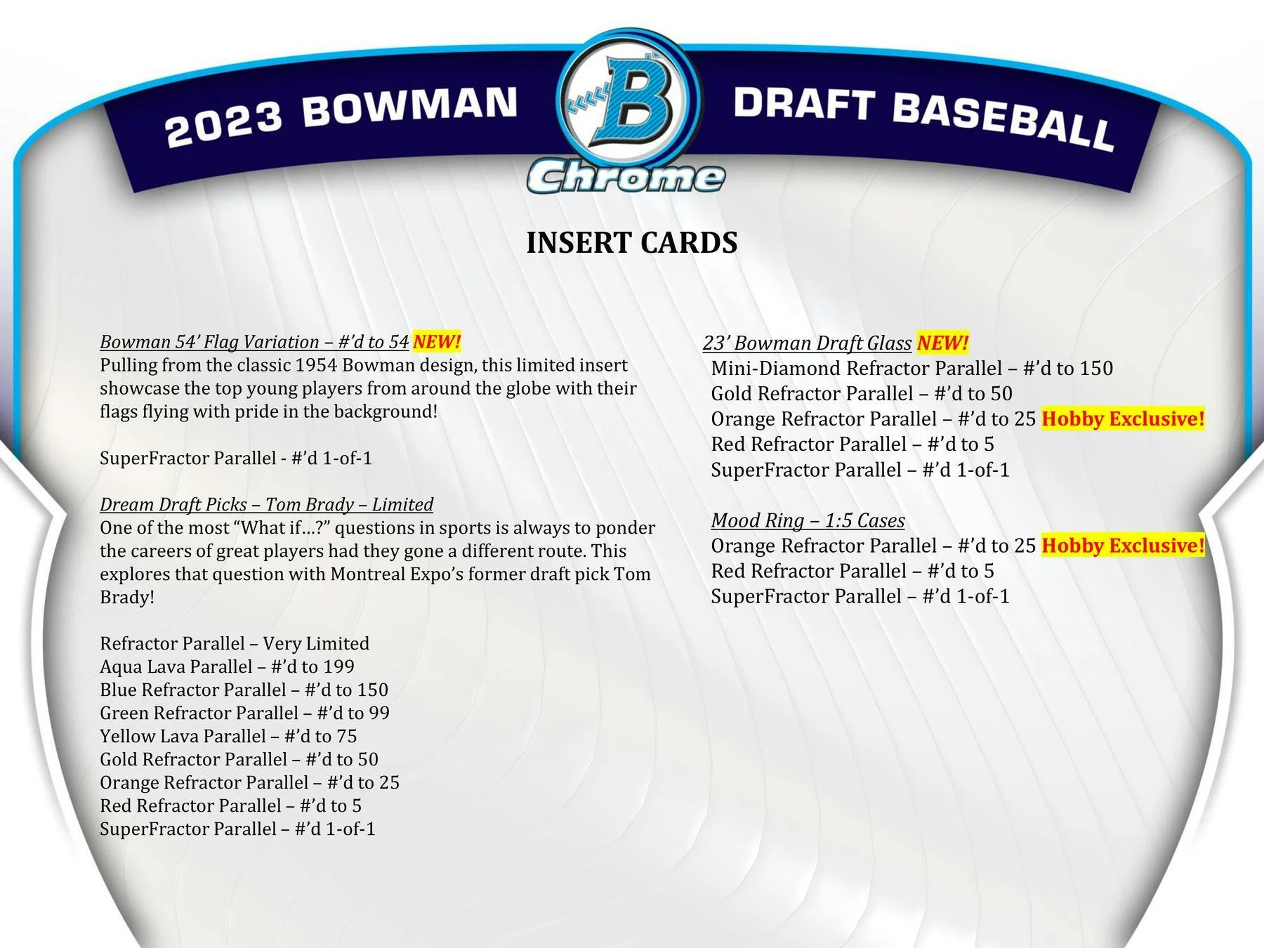 2023 Bowman Draft Baseball Hobby Jumbo Box - Image 5