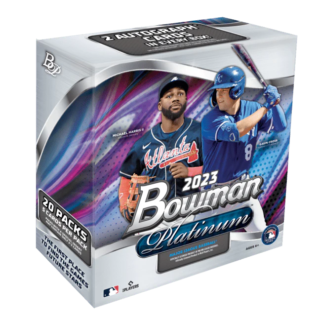 2023 Bowman Platinum Baseball Factory Sealed Monster Box