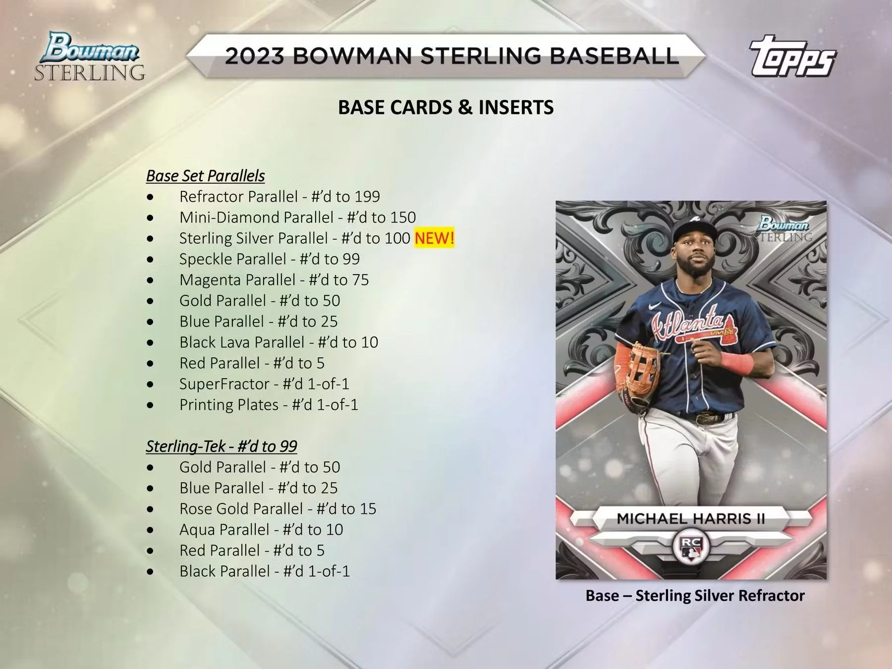 2023 Bowman Sterling Baseball Hobby Box - Image 6
