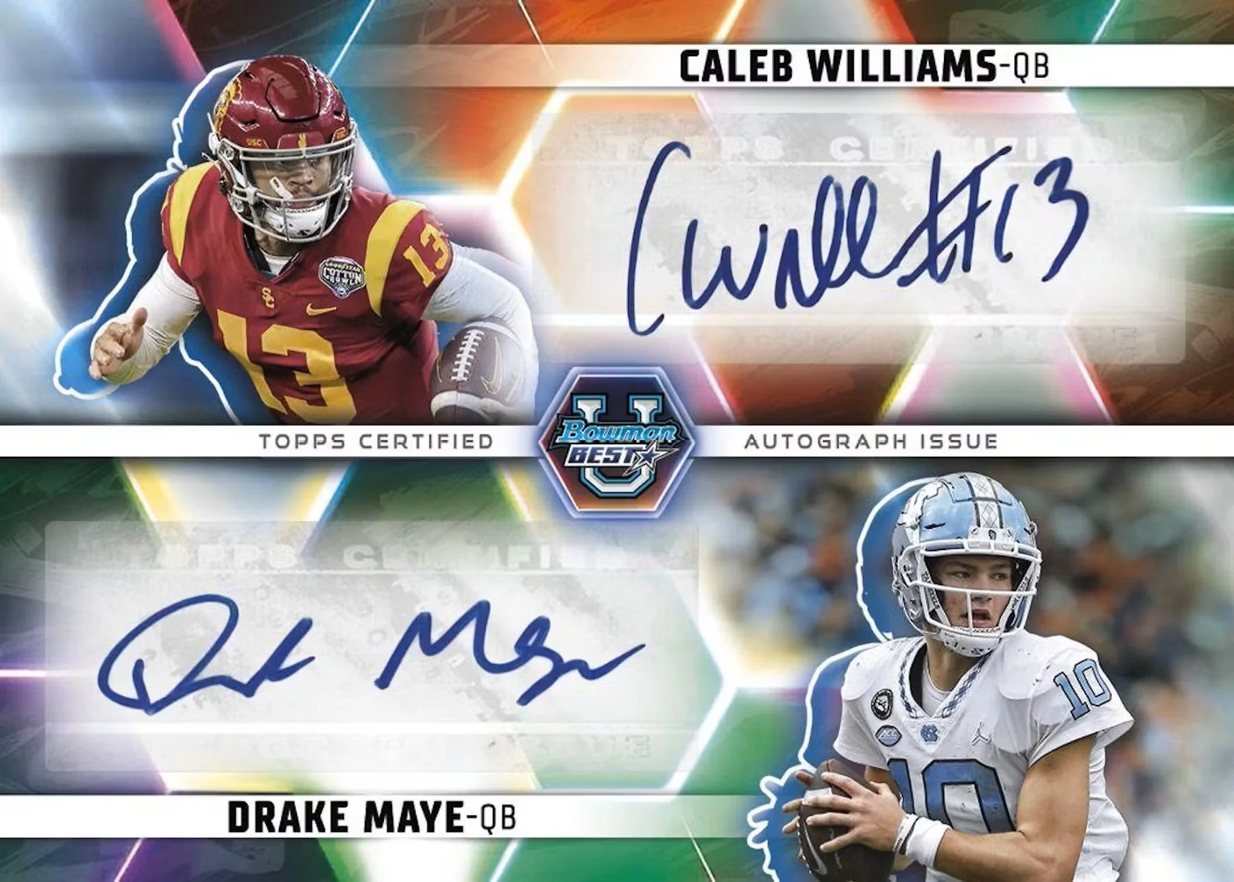 2023 Bowman University Best Football Hobby Box - Image 2