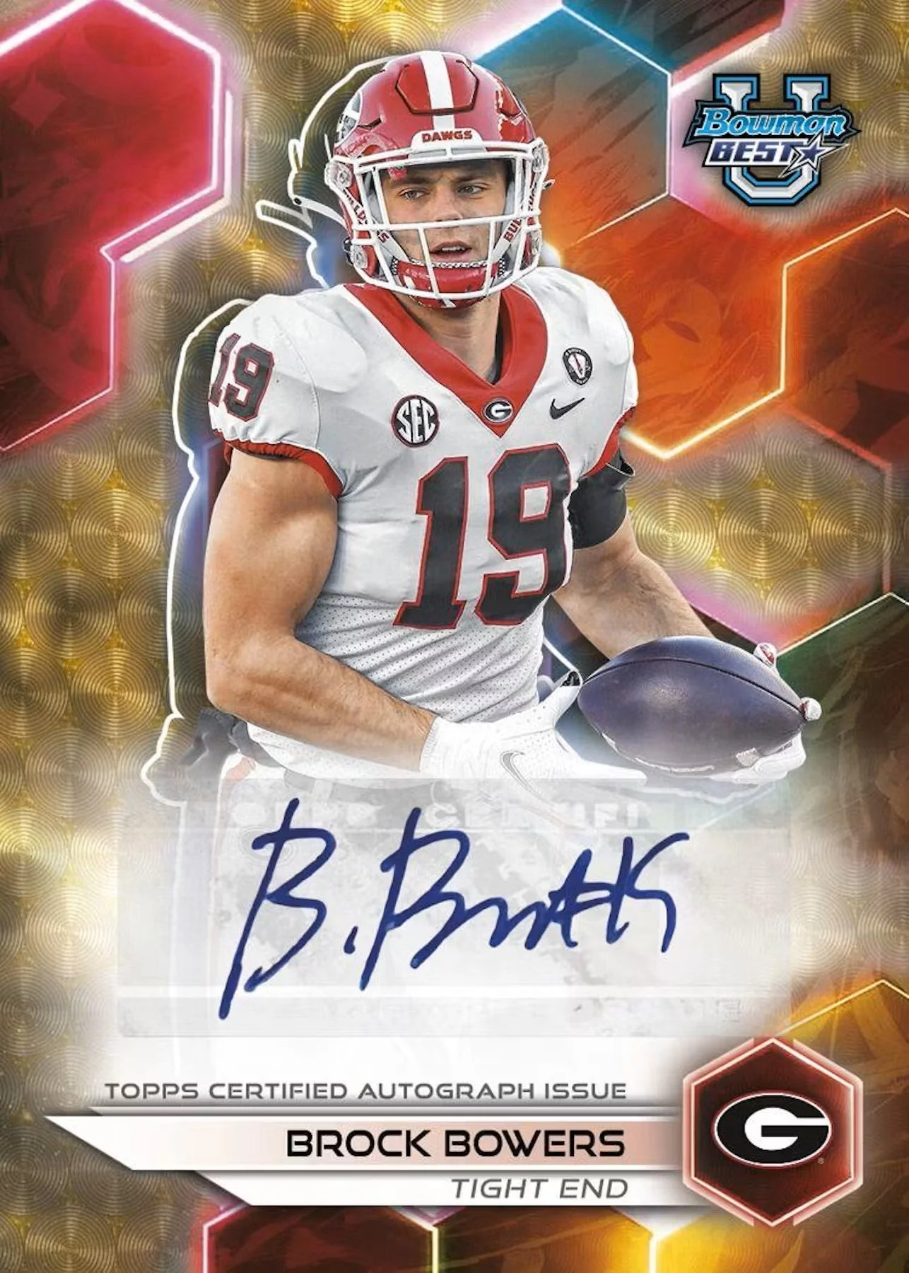 2023 Bowman University Best Football Hobby Box - Image 3