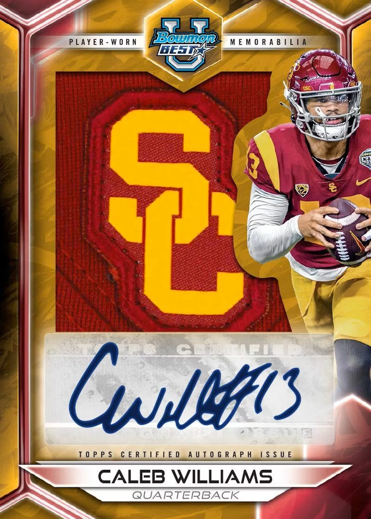 2023 Bowman University Best Football Hobby Box - Image 7