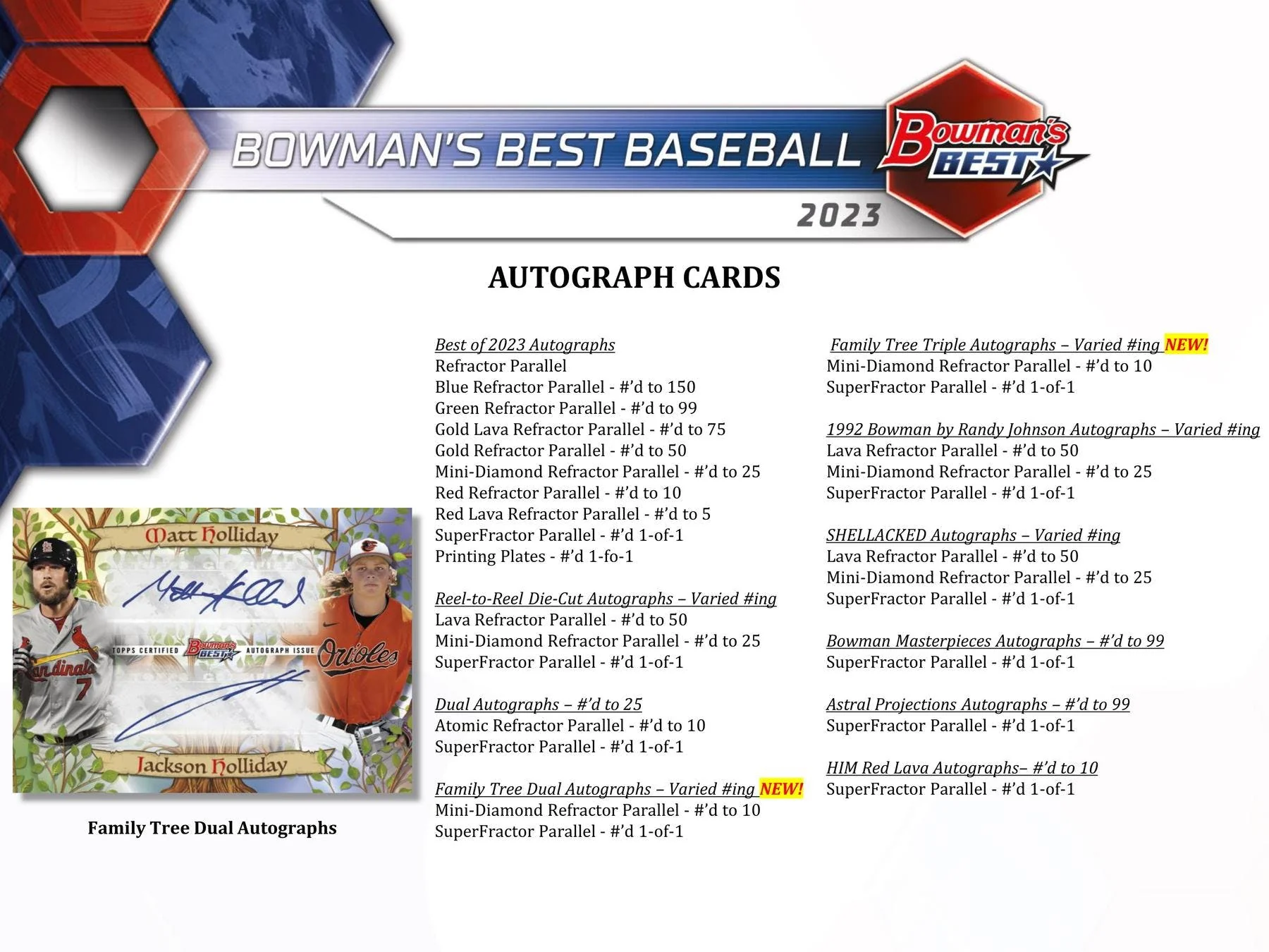 2023 Bowman's Best Baseball Hobby Box - Image 7