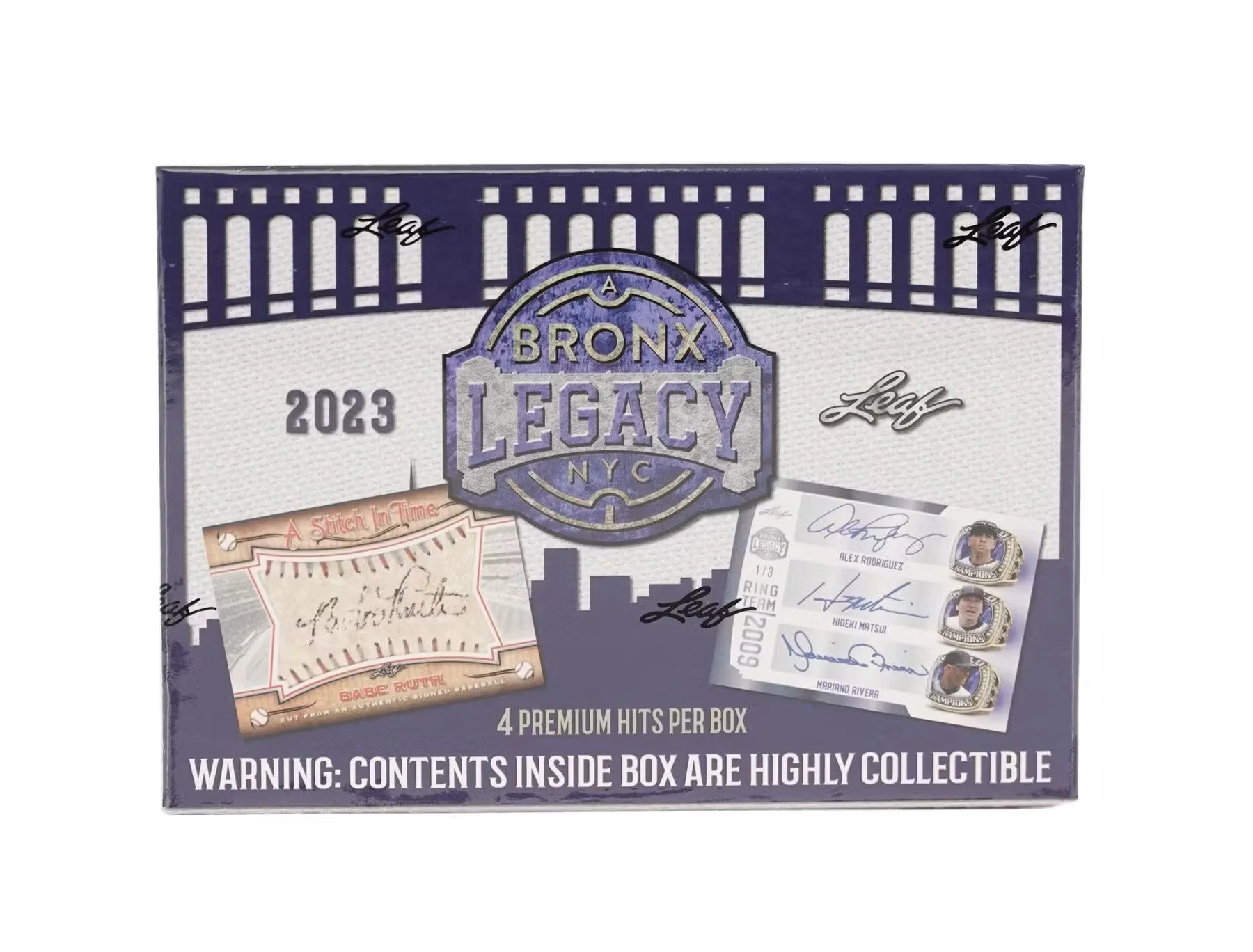 2023 Leaf A Bronx Legacy Baseball Box