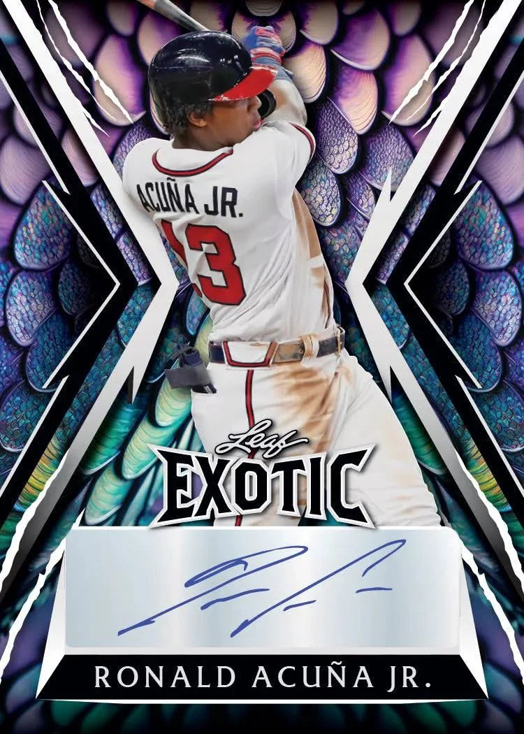 2023 Leaf Exotic Baseball Hobby Box - Image 3