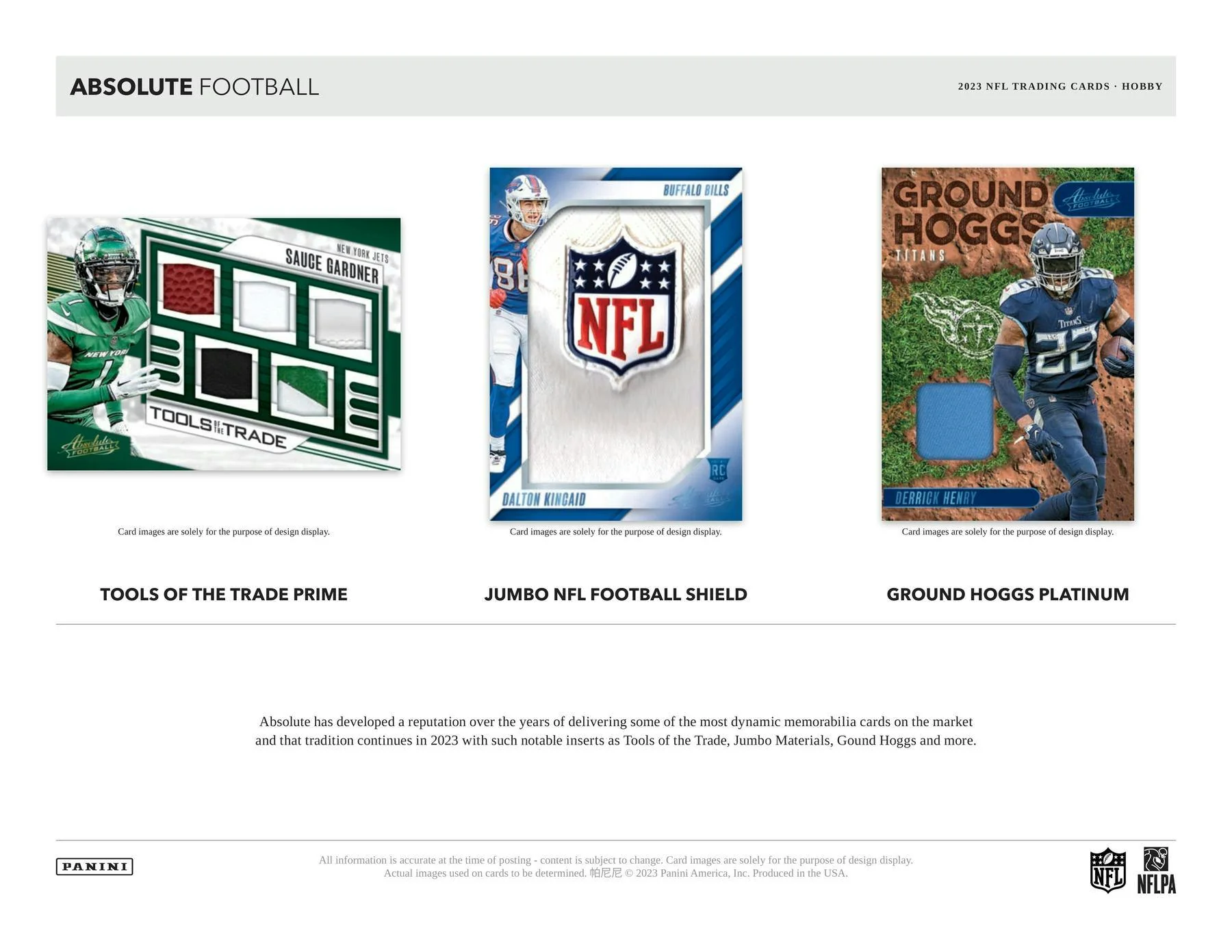 2023 Panini Absolute Football Hobby Box - Image 5