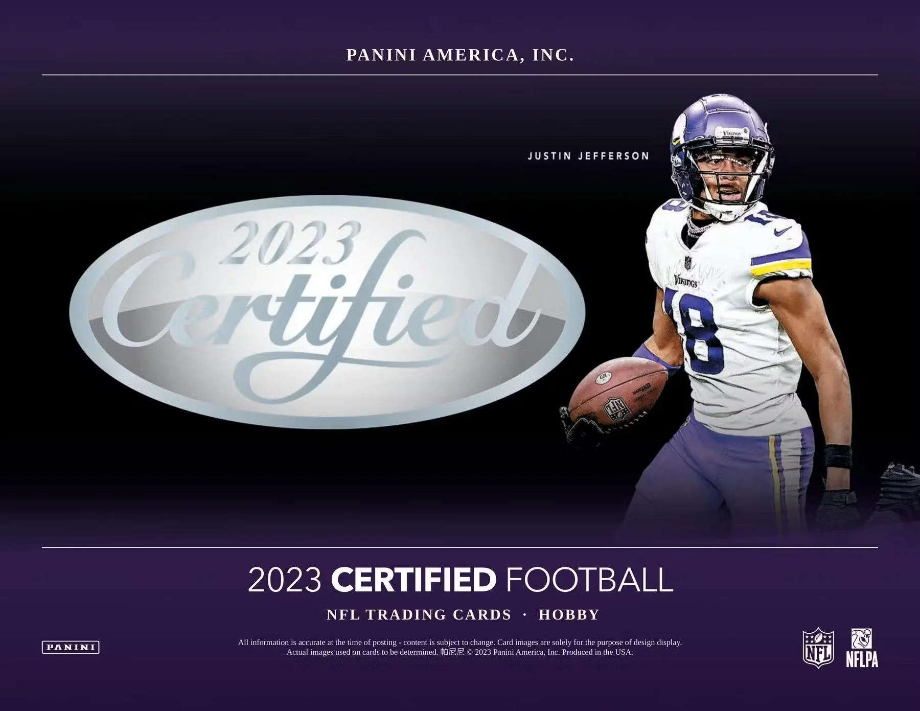 2023 Panini Certified Football Hobby Box - Image 4