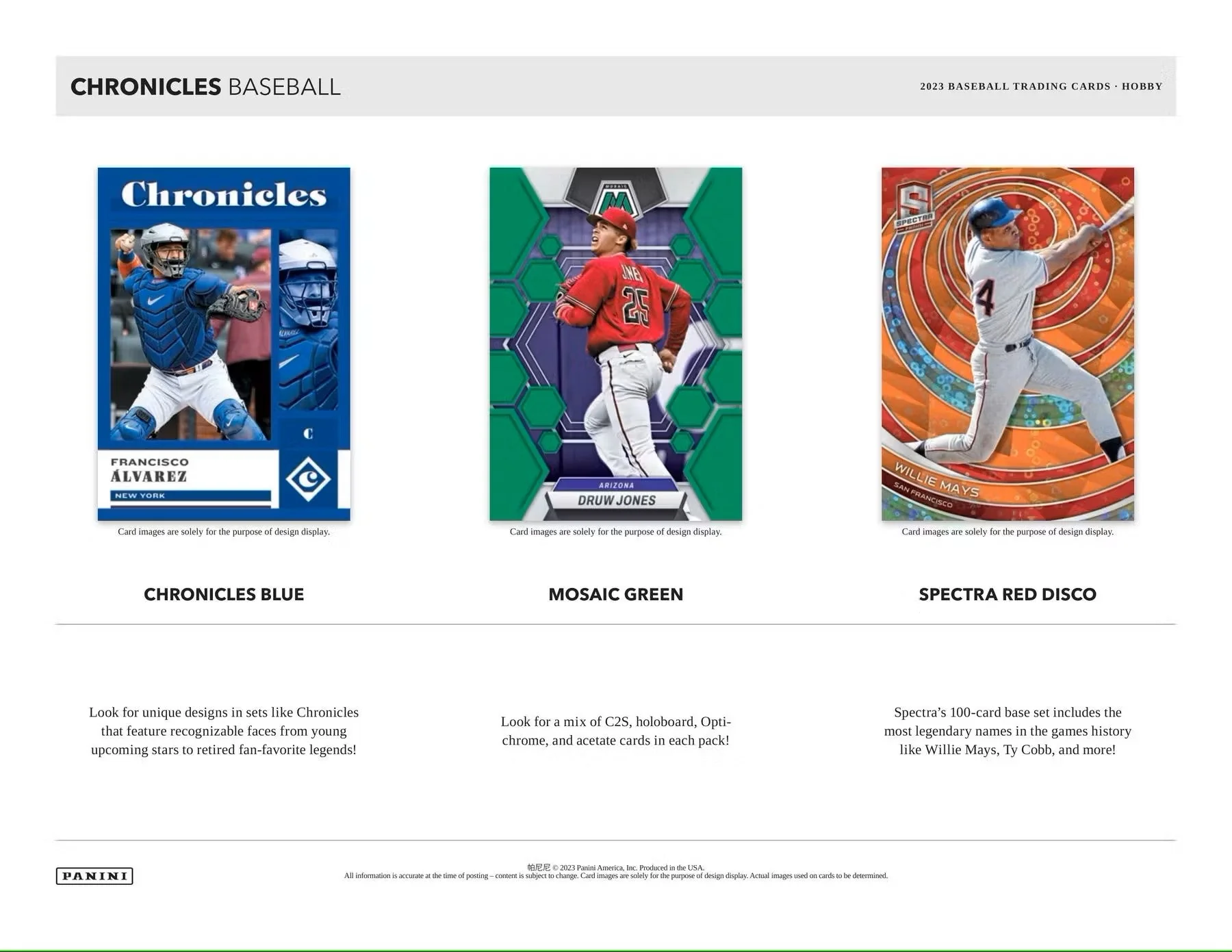 2023 Panini Chronicles Baseball Hobby Box - Image 6