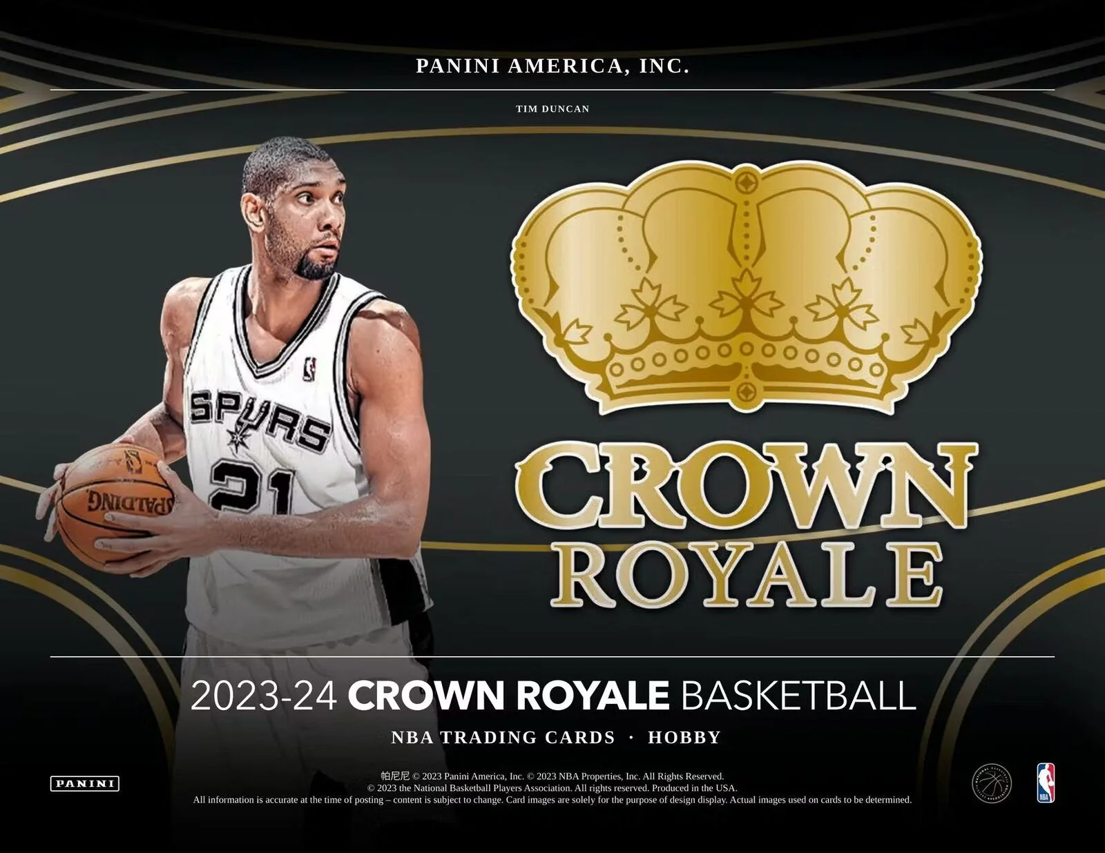 2023-24 Panini Crown Royale NBA Basketball Hobby Box - Image 3