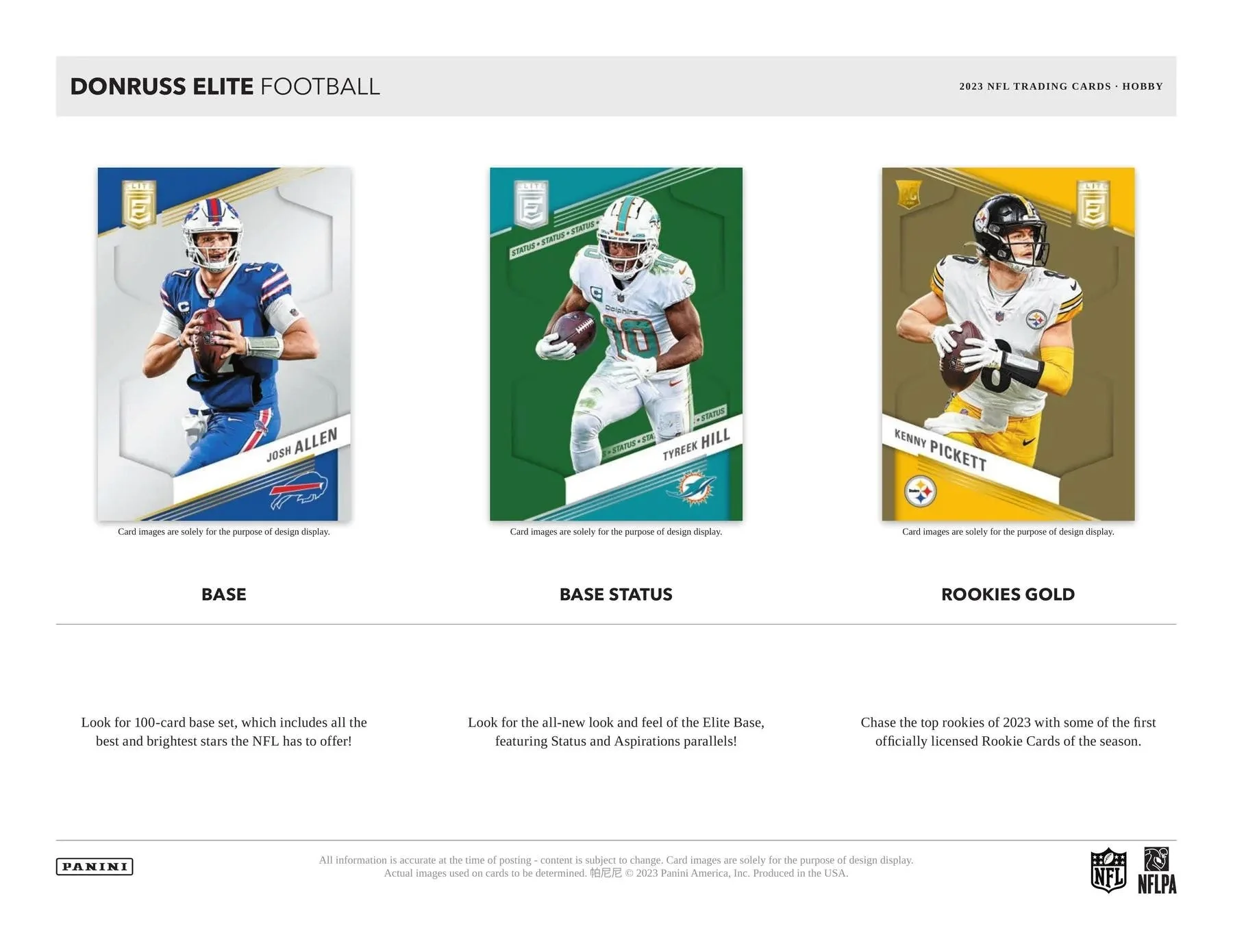 2023 Panini Donruss Elite NFL Football Hobby Box - Image 4