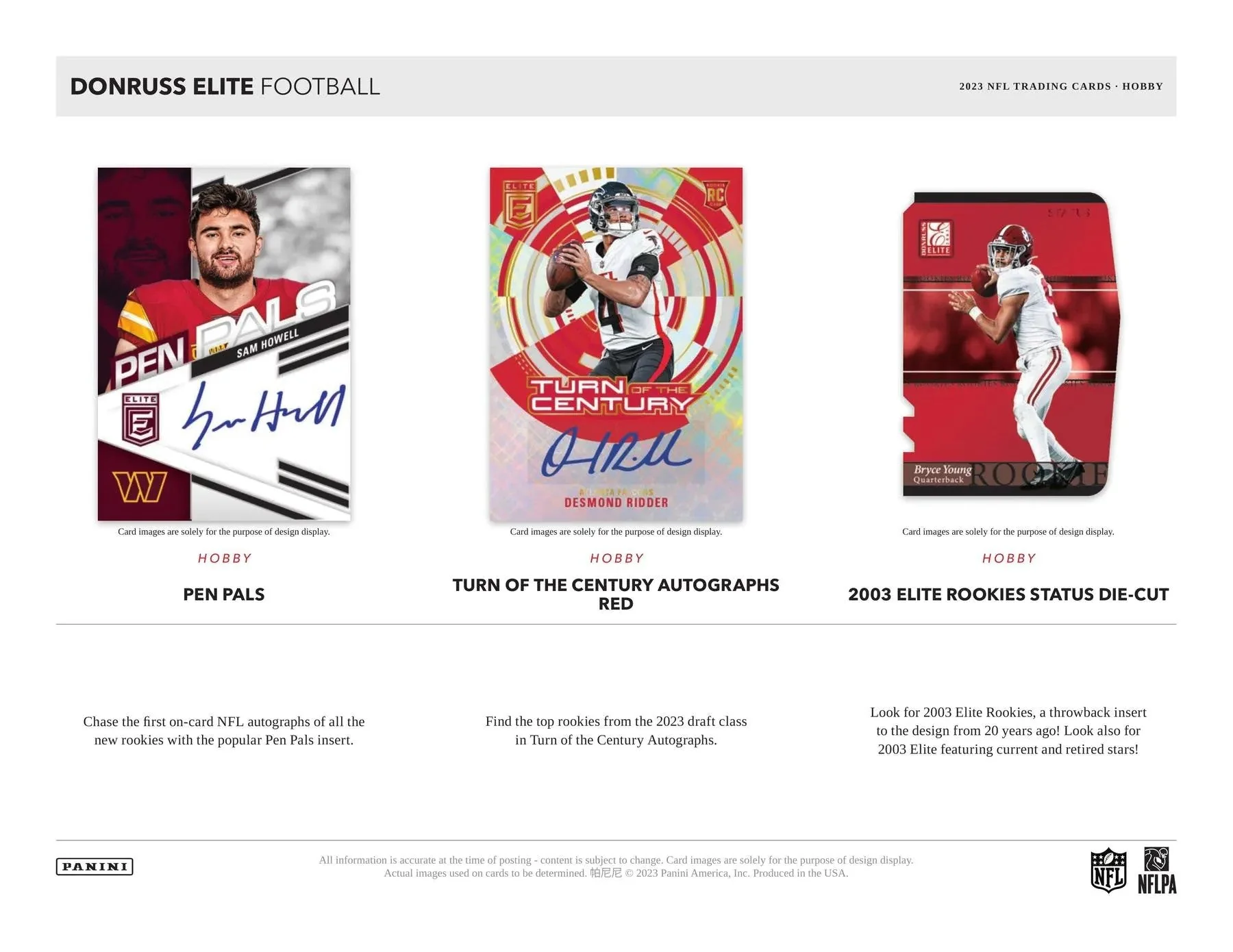 2023 Panini Donruss Elite NFL Football Hobby Box - Image 5