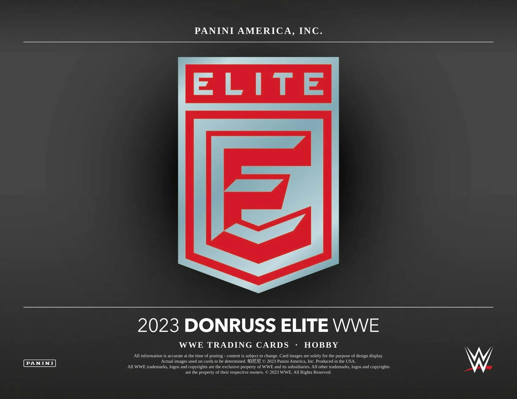 2023 Panini Donruss Elite WWE Wrestling Hobby Box - Image 2