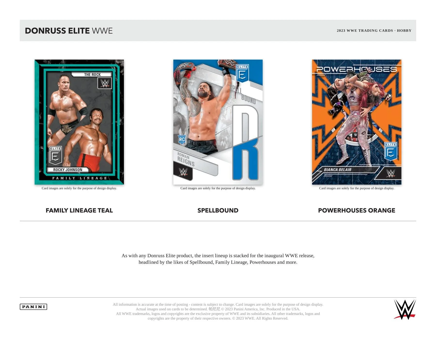 2023 Panini Donruss Elite WWE Wrestling Hobby Box - Image 5