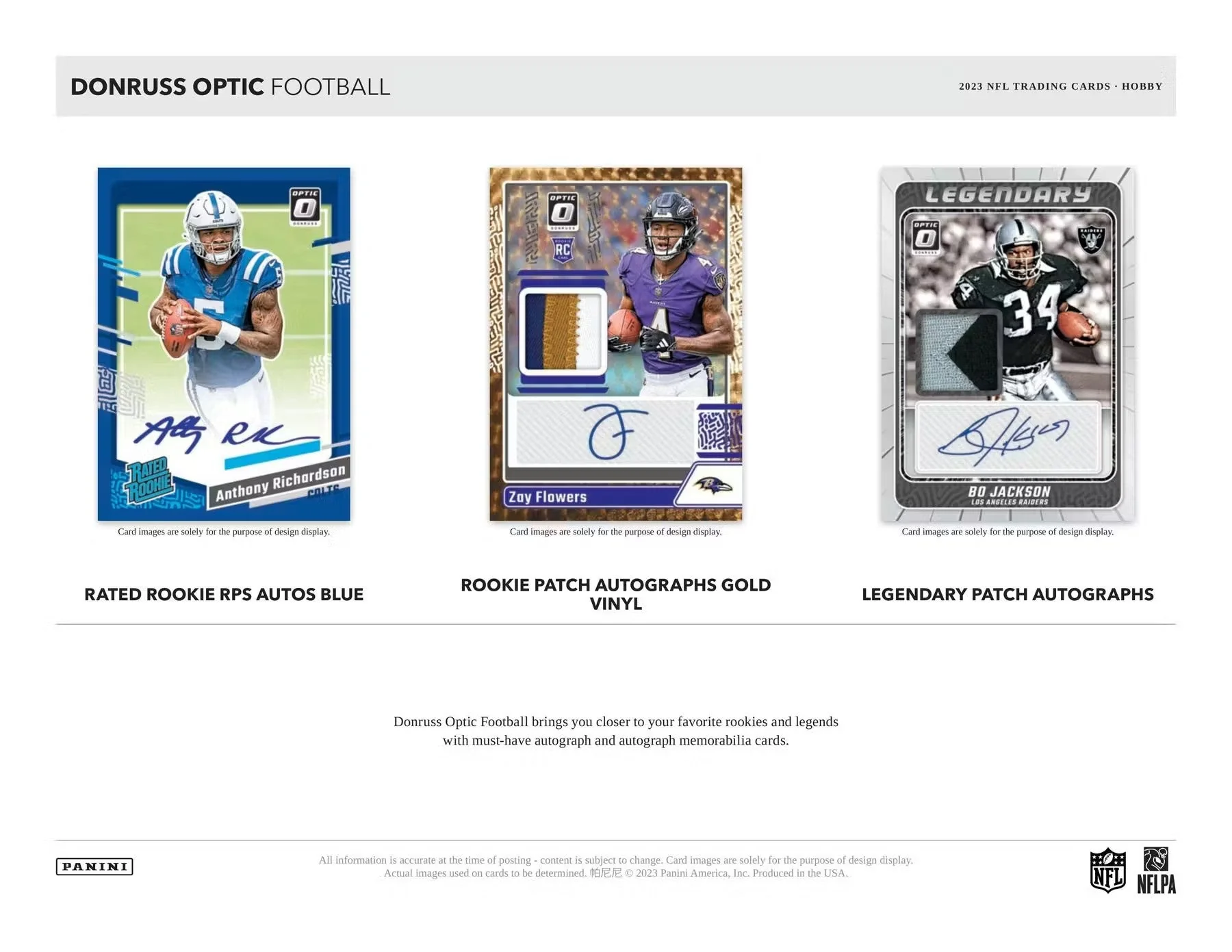 2023 Panini Donruss Optic Football Hobby Box - Image 5