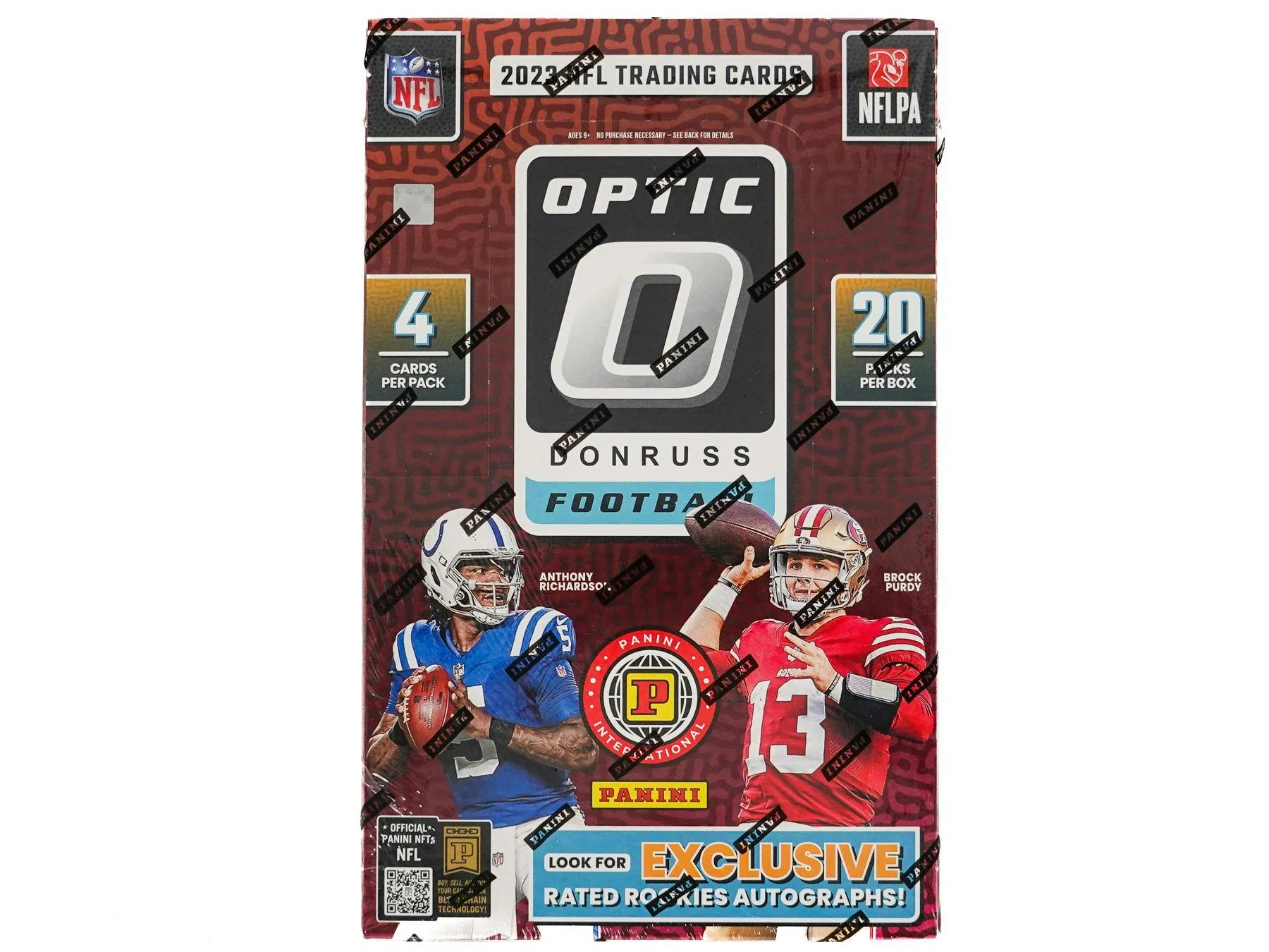 2023 Panini Donruss Optic Football International Hobby Box